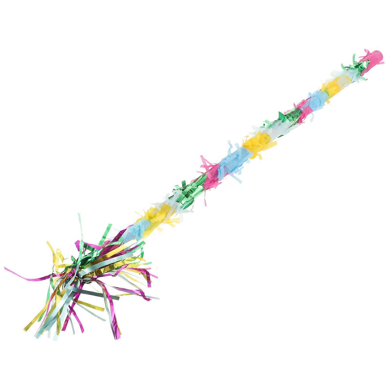 Carnival Birthday Party Pinata Sticks Game Party Favor For Kids Bright Color 23.4X0.8X0.8in 1Pack