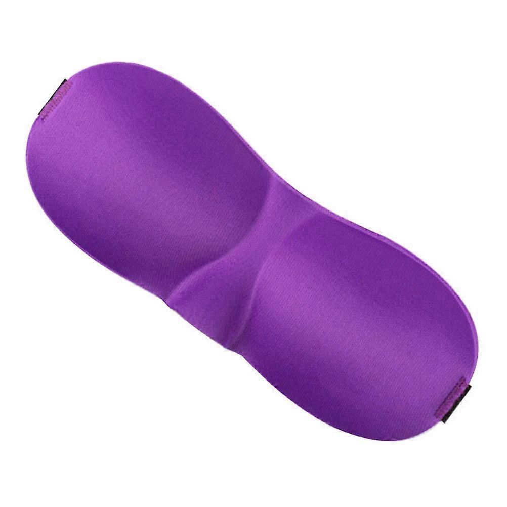 Bulk Sleep Masks Breathable 3D Contoured Purple For Night 1Set
