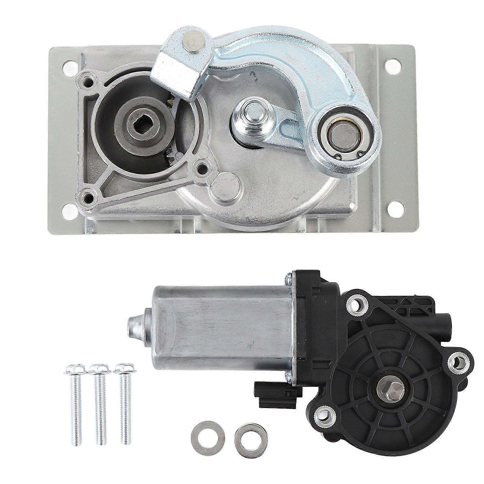 379160 RV Gear Box Linkage A with 676061 Step Motor Aluminium Alloy Stable Performance Replacement for Lippert Kwikee 22 23 28A 30 32 MK00544