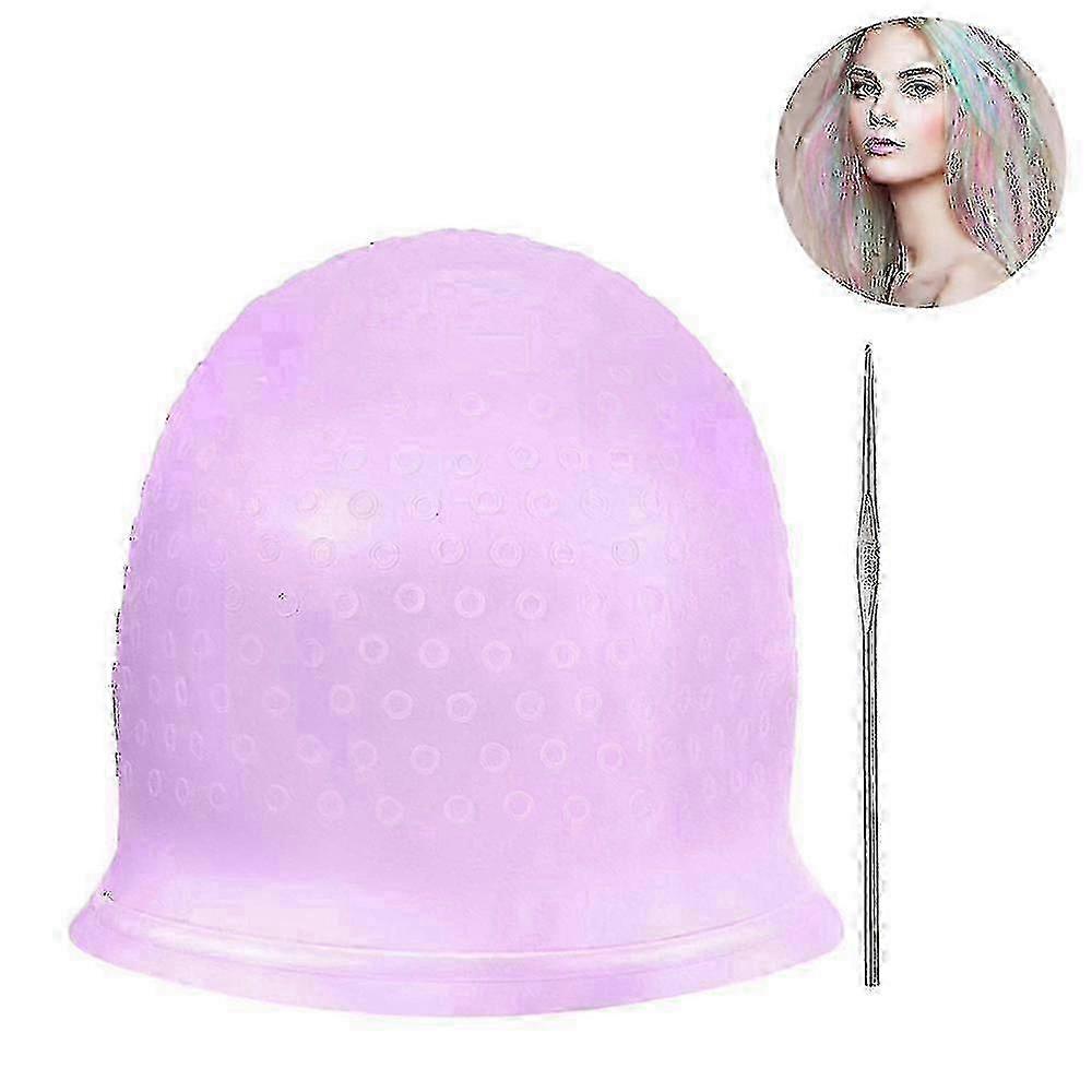Silikon Highlight Cap für Haarfärbemittel, wiederverwendbare Häkelkappe