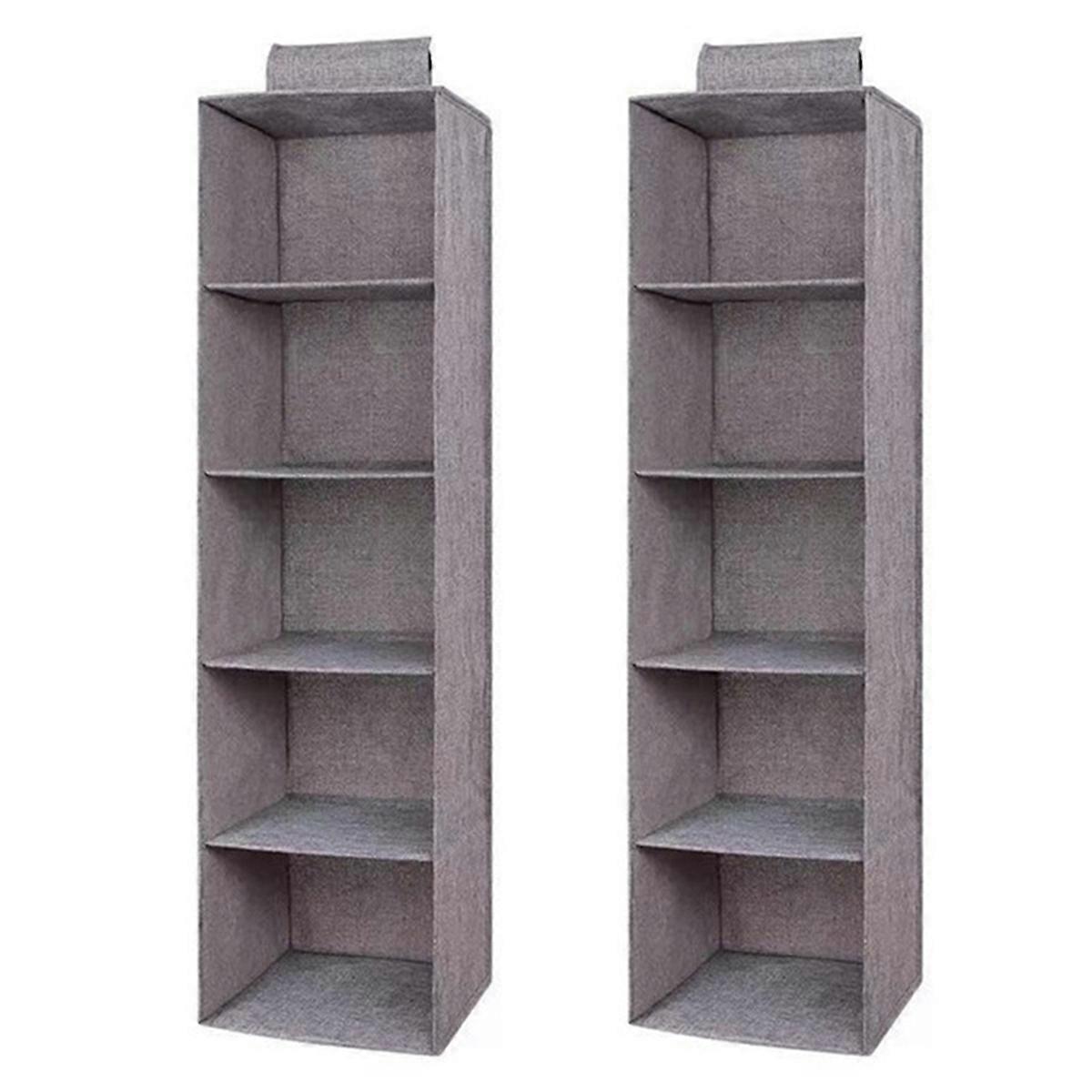 Support de cintres portable à suspendre (5 couches)