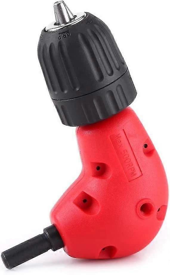 Drill Chuck Electric Right Angle Quick Release Drill Adapter 9.5mm Round Shank Without Chuck