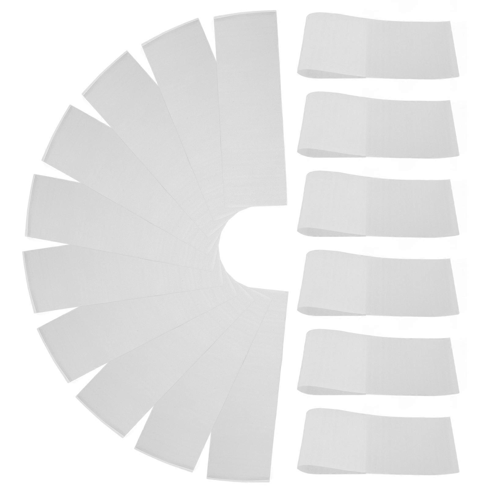 Hair Dye Tool Highlighting Strips Reusable Dyeing Separating Sheet White 40.30X12.90X0.10CM for Color Layering 50Pcs