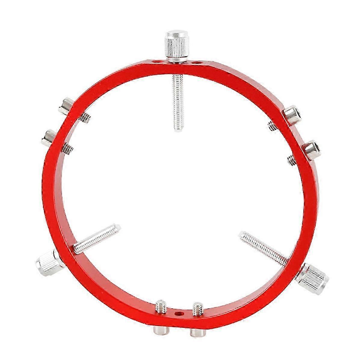 Telescope Mount Finder Pointer with 3-Point Astrophotography Guide Locking Rings 130mm Red