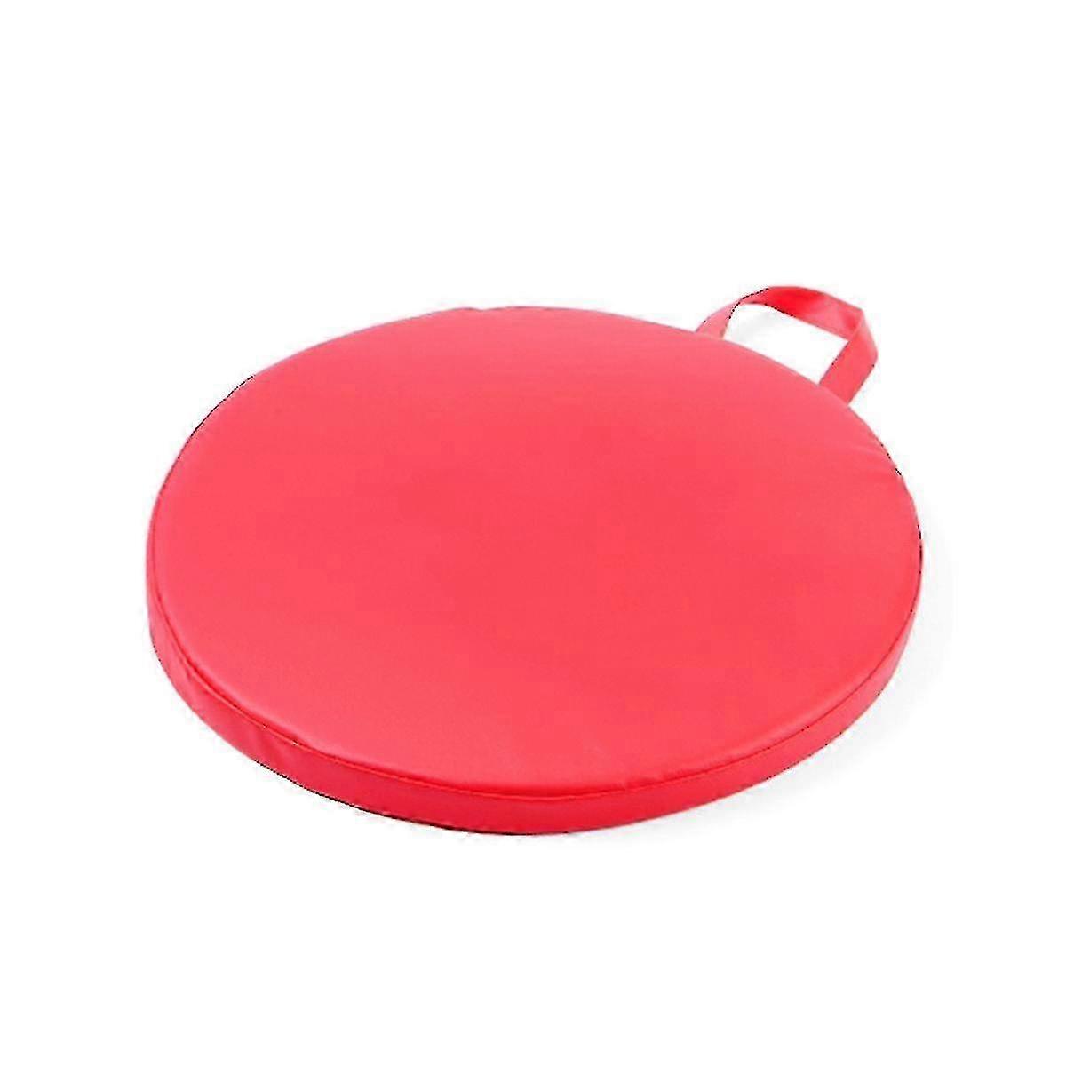 Outdoor Picnic Camping Portable Cushion PU Leather Hand Square Round Hexagonal Cushion for Office Chairs