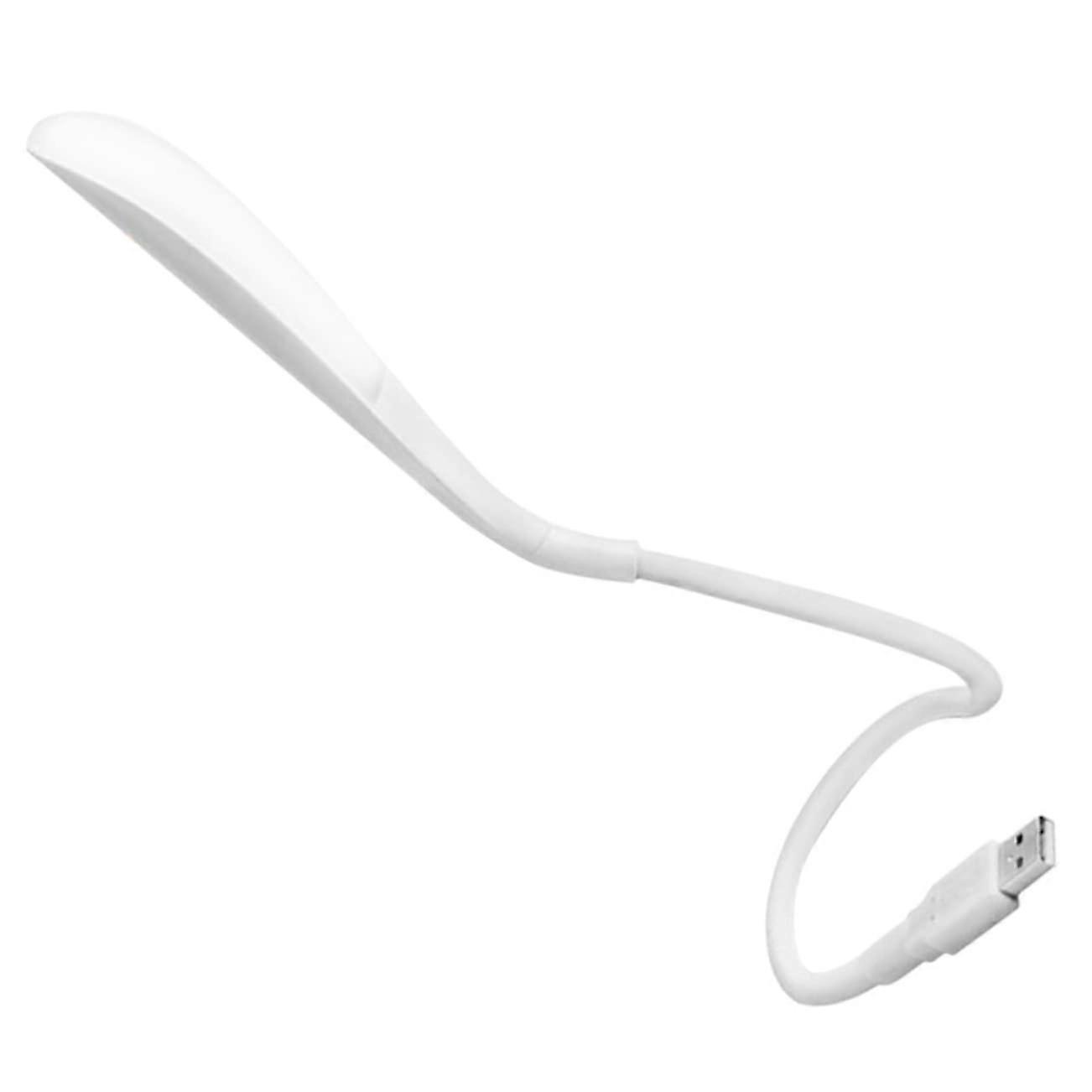 USB Reading Lamp for Laptop and Computer, Portable LED Desk Light with 3 Brightness Levels, Flexible Arm, Energy Efficient