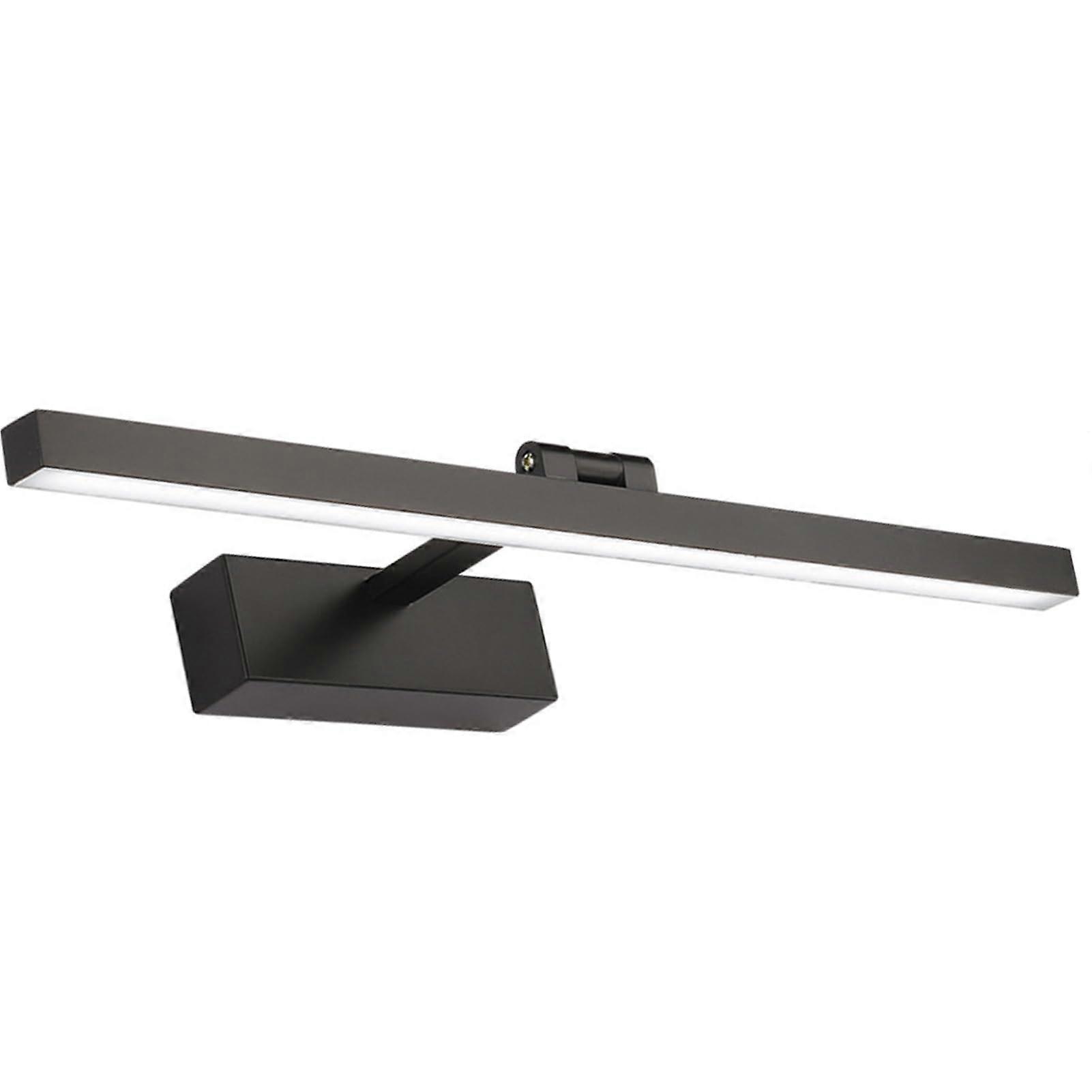 Bathroom Bar Lights, LED Wall Light, Bathroom Light Strip with a Softer Lighting Colour for a Relaxing and Comfortable Atmosphere (Cool White, Black)