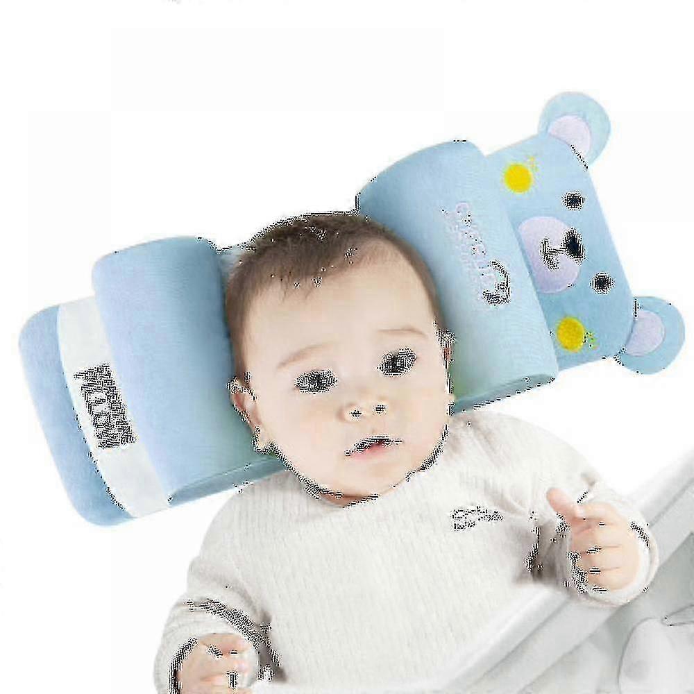 Newborn Head Shaping Pillow Anti-eccentric Head Pillowlatex Gift_y