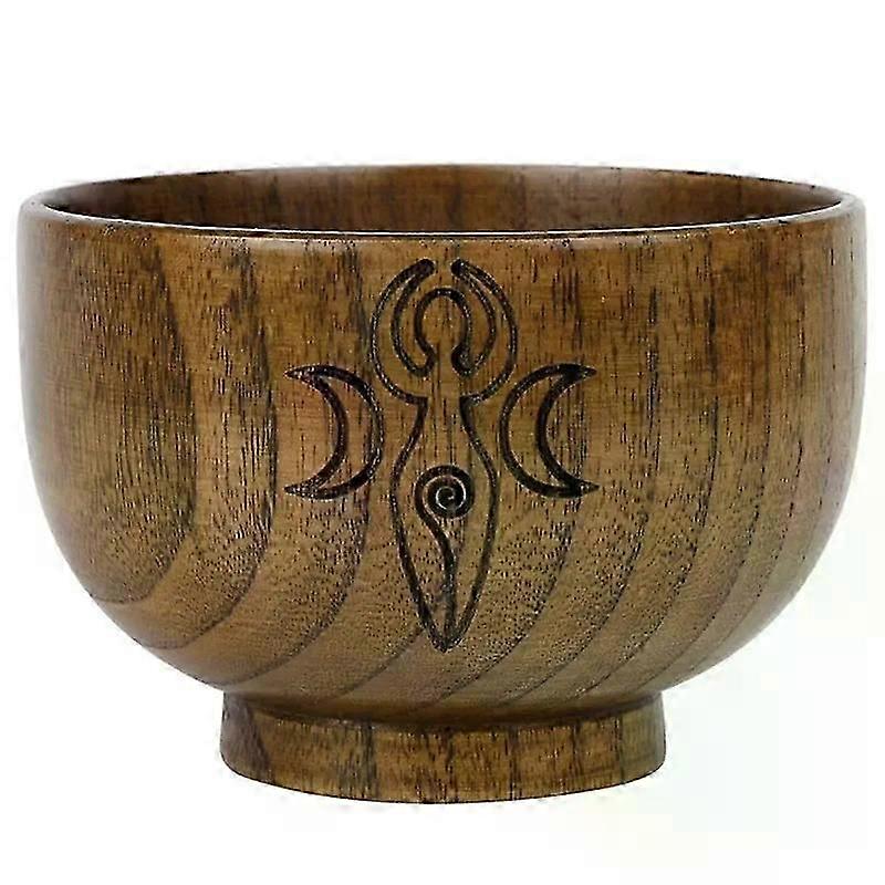 Altar Bowl Handmade Bowls Ritual Tableware Ceremony Moon Divination Astrological Tool Board Game Witchcraft Prop 87HB