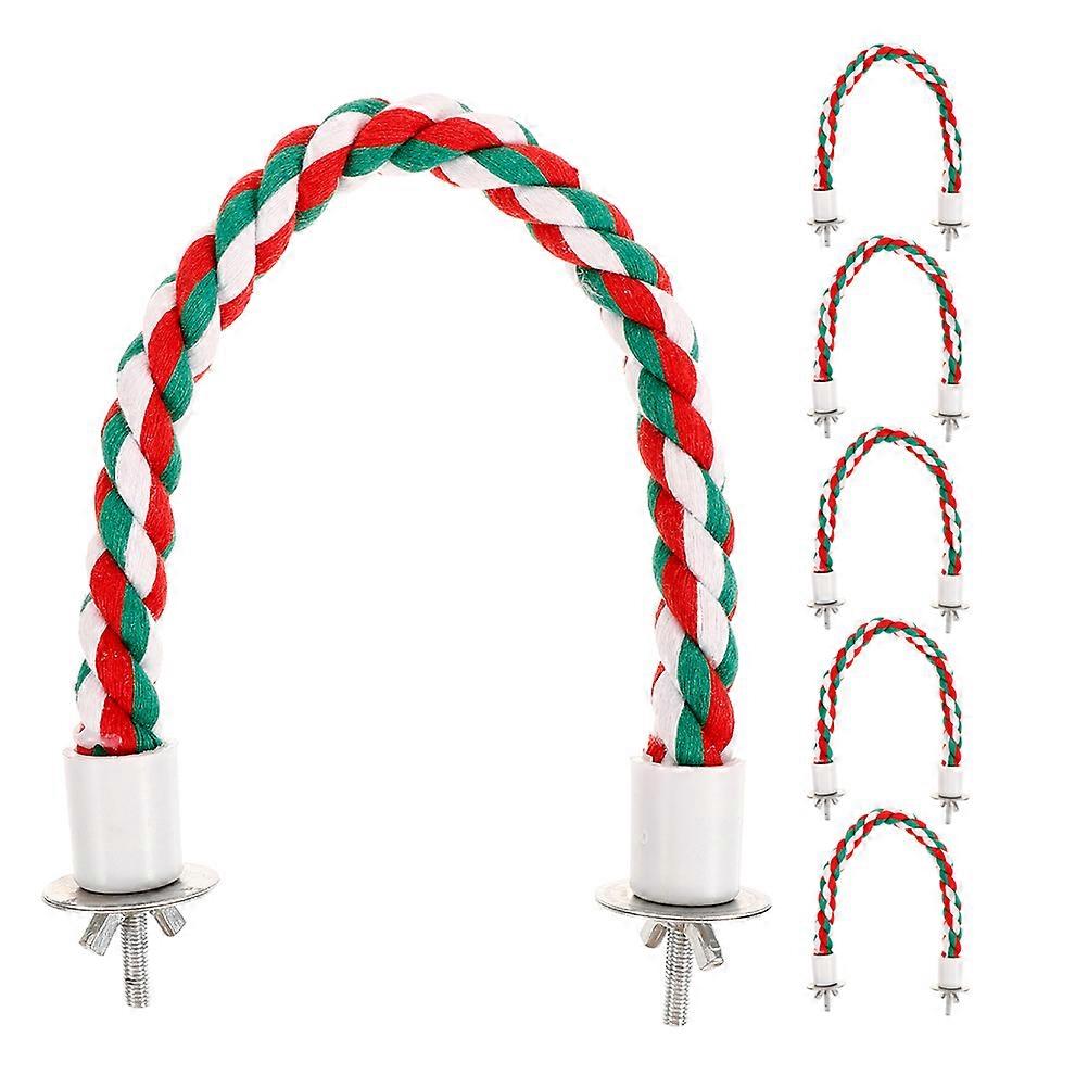 Parrot Stand Rope Parrot Cotton Rope Delicate .00X2.00X2.00CM Brain Exercise 6Pcs