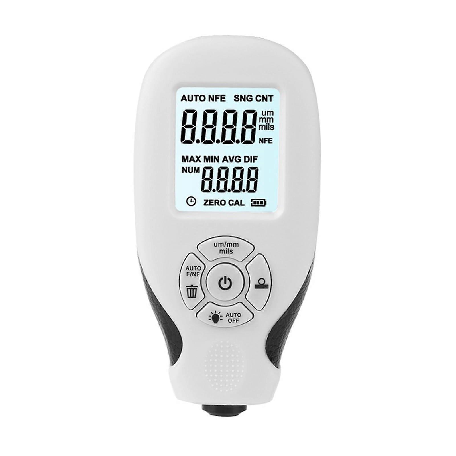 Coating Thickness Gauge 02000UM Precision Digital Backlit LCD