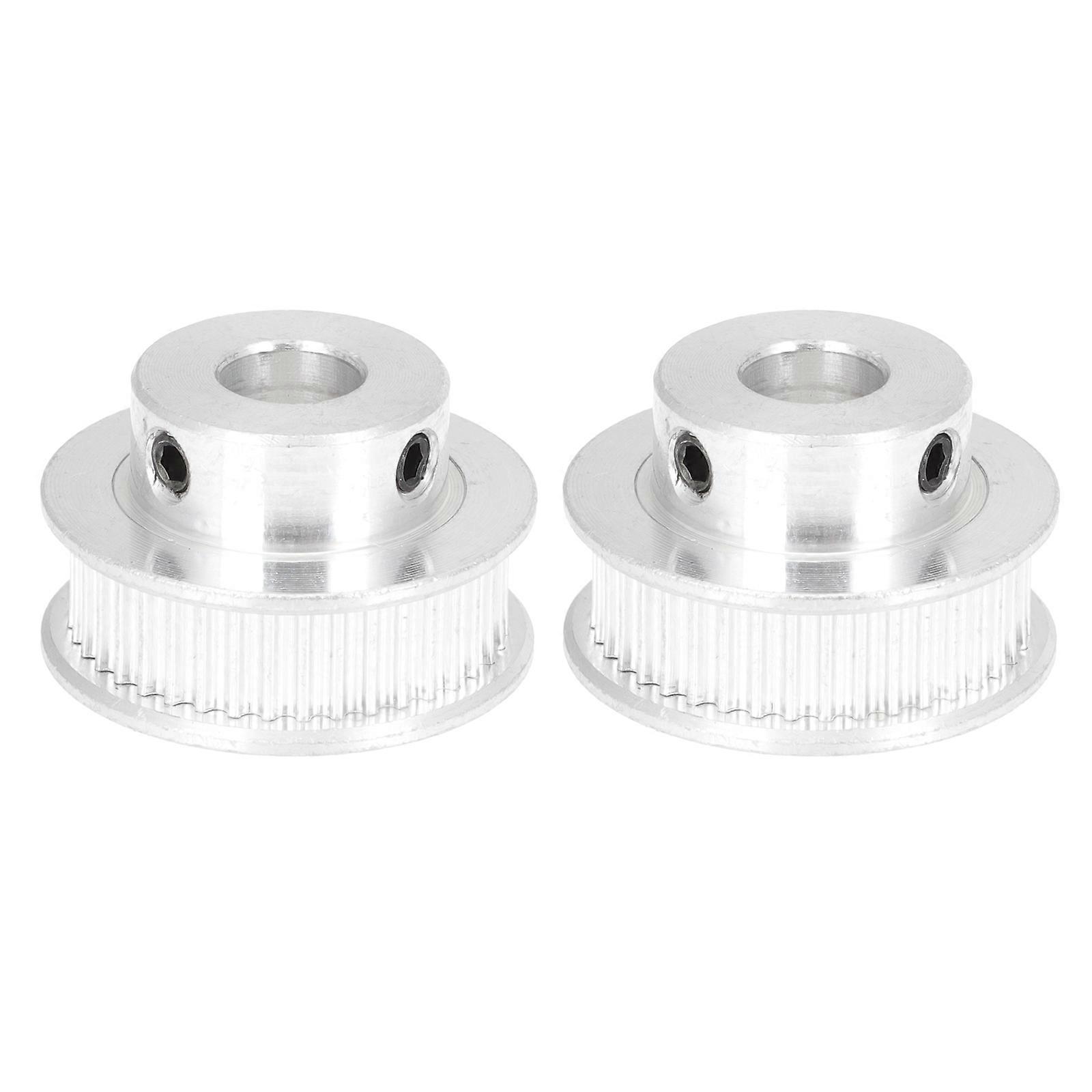 Synchronous Belt Wheel Corrosion Resistant Smooth Transition for Milling Machine 2Pcs