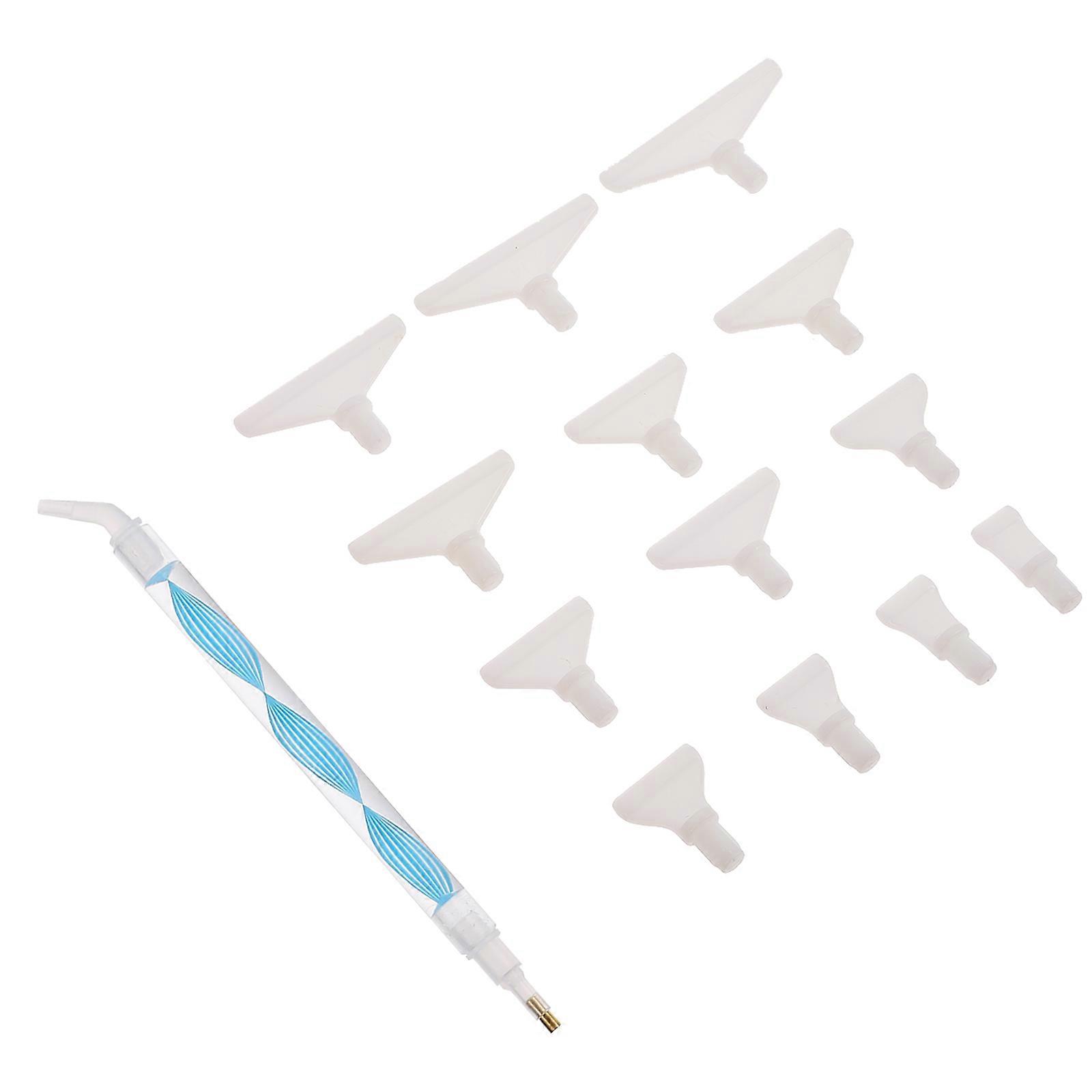 Nail Drawing Tools Drill Pen For DIY Projects Kids Blue 13.5x0.7x0.7cm Straight Tip 1 Set