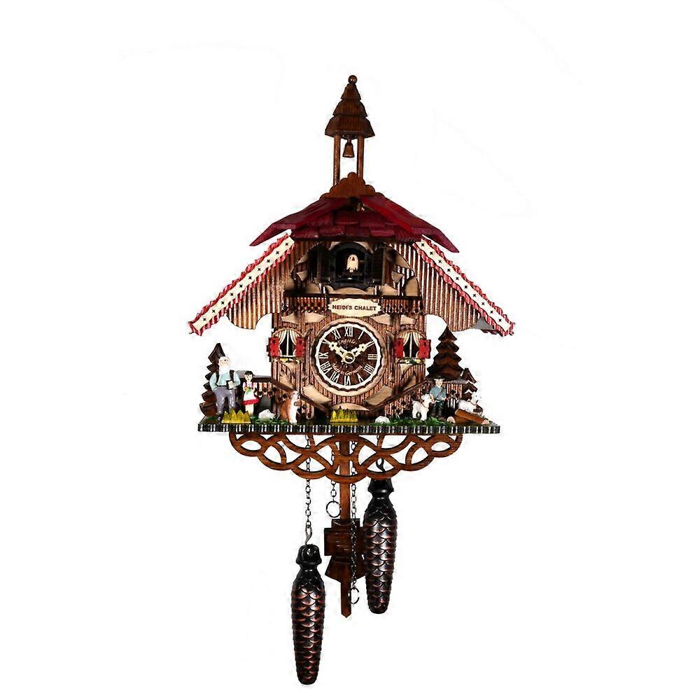Engstler - 3443_Q - Cuckoo Clock - Quartz - Walnut - 31 cm