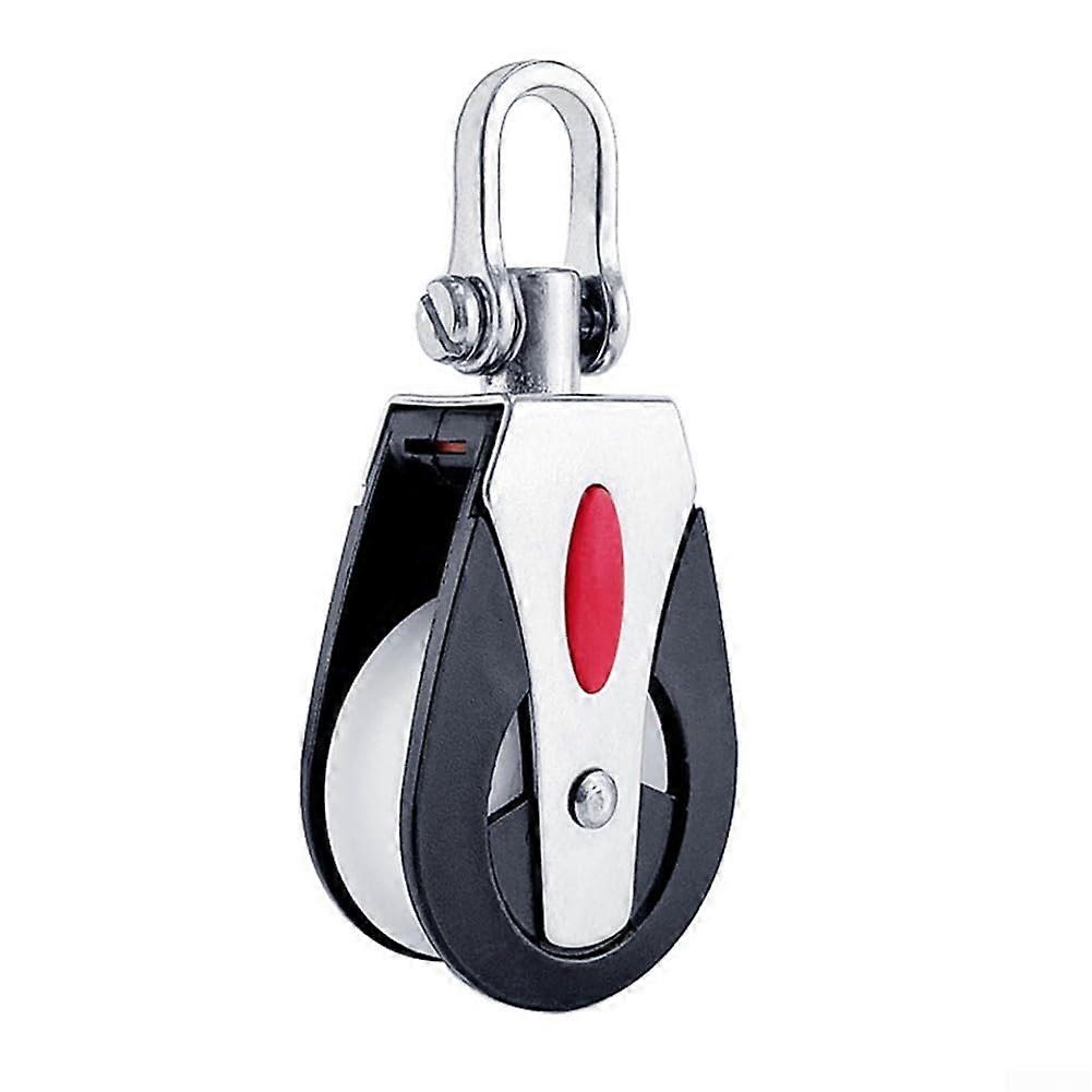 Single-Sheave Swivel Block With One Pulley Maritime Applications 1500 Lb Capacity
