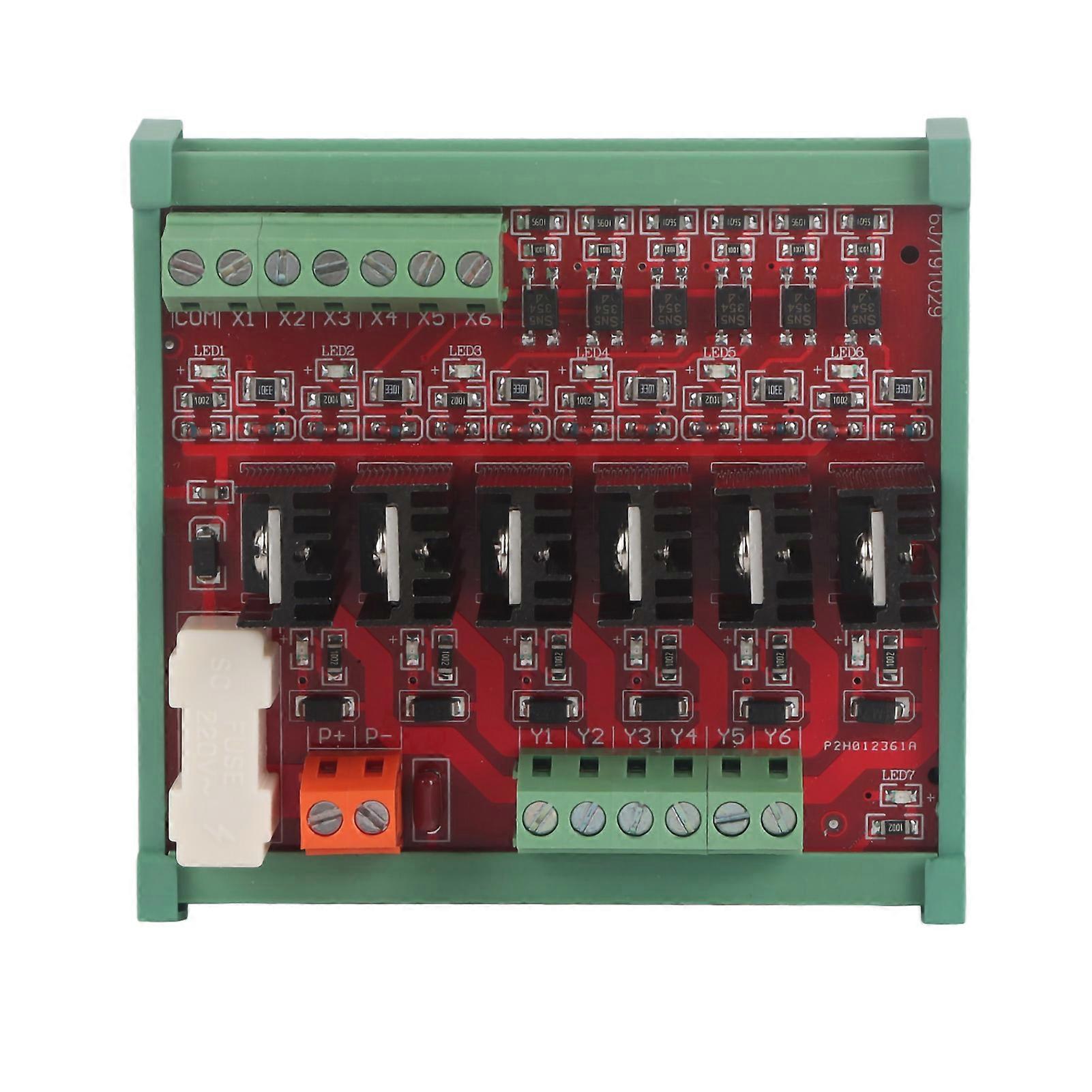 6-channel PLC DC Amplifier Transistor Output Power Board
