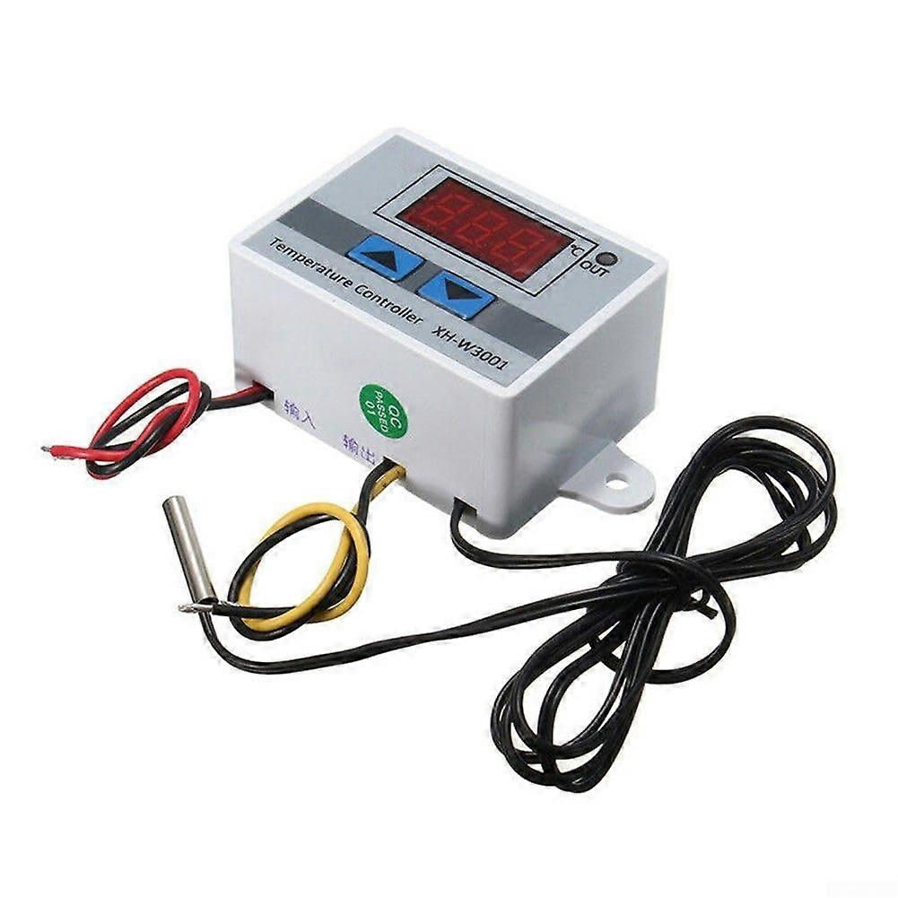 1 x Temperature controller for XHW3001, 110V, 220V, with LED display and waterproof sensor (110–220V/1500W) 110220V/1500W