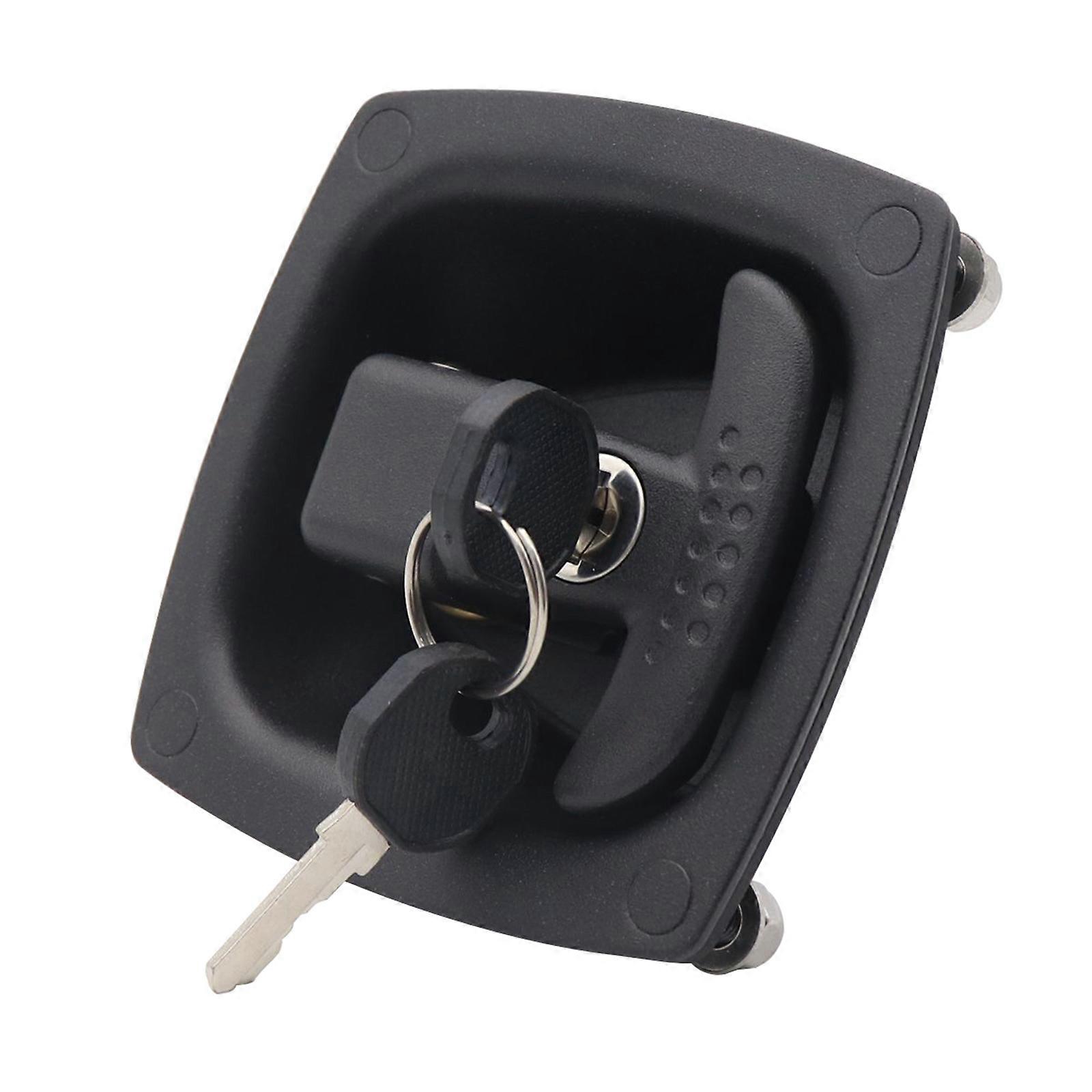 T Type Handle Car Locks Zinc Alloy Trailer Plane RVs Caravans Truck Mechanical Engineering Vehicles Latchs Car Lock Tool Multicolor