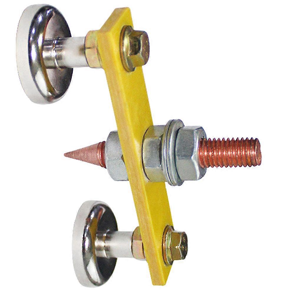 Magnetic Ground For Welding Soldering Tool Welding Tasks Iron Material 4.3×2.7×1.3in 1Pcs