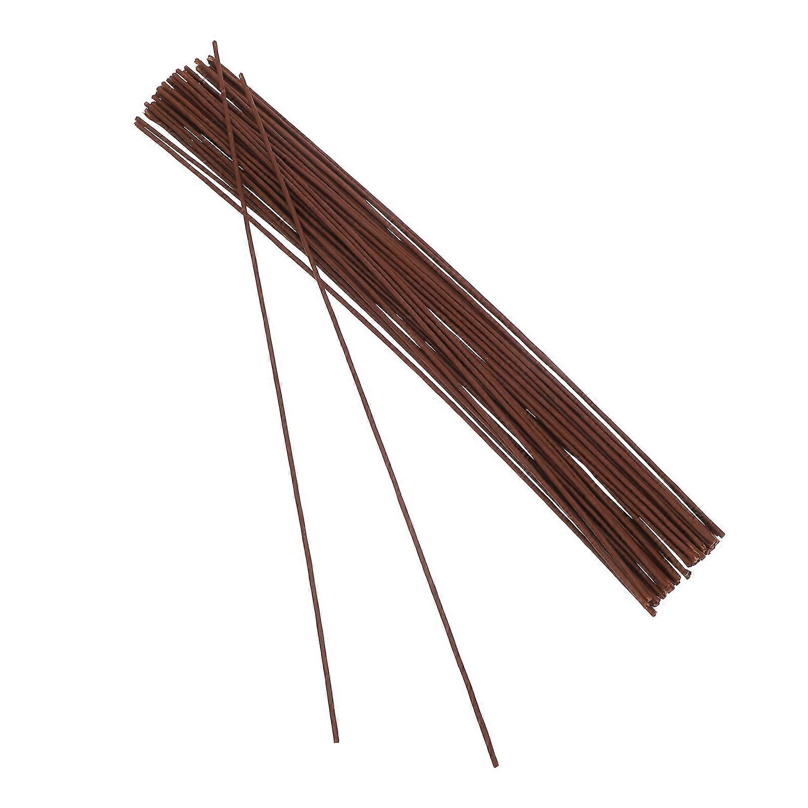 50PCS Floral Stems for DIY Crafts Bendable Wire Ideal for Flower Arrangements Artificial Stems for Home Decor Projects