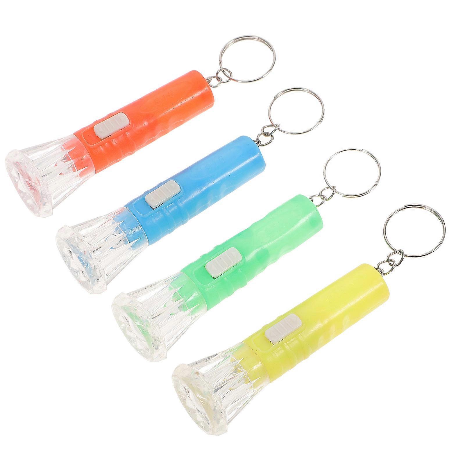 a refined product description for your **10pcs Mini Plastic Keychain Flashlights**:

 

**10pcs Mini Plastic Keychain Flashlights – Portable Torch
