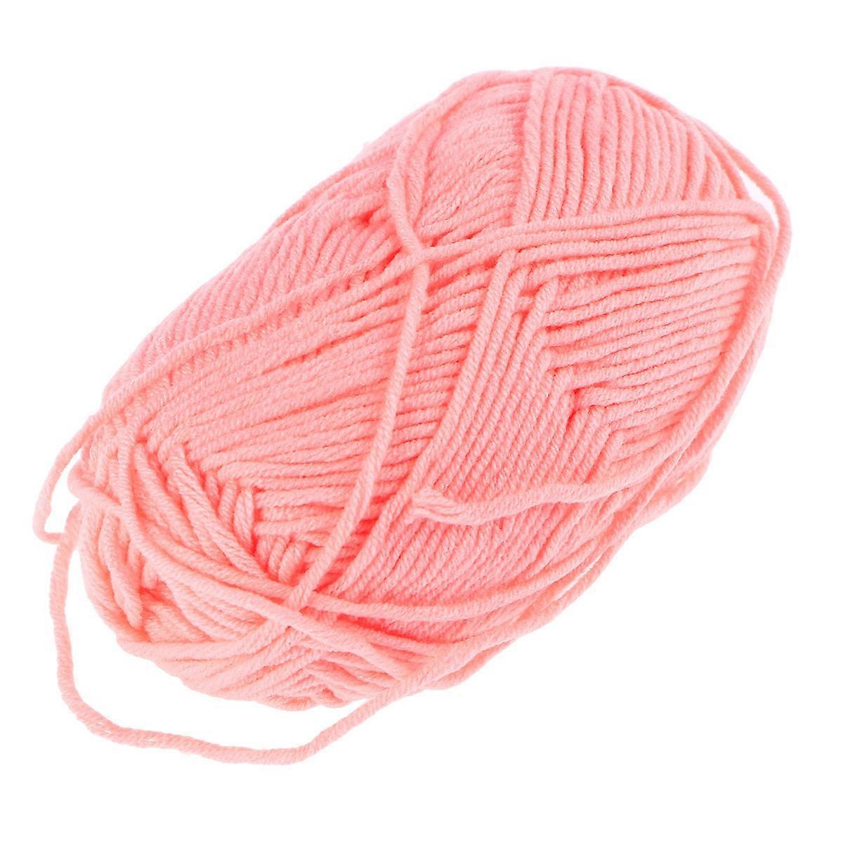 Cotton Chunky Yarn Worsted-Weight For Diy Knitting Crochet Hats Scarves Sweaters Children Infants 50g 1Pack