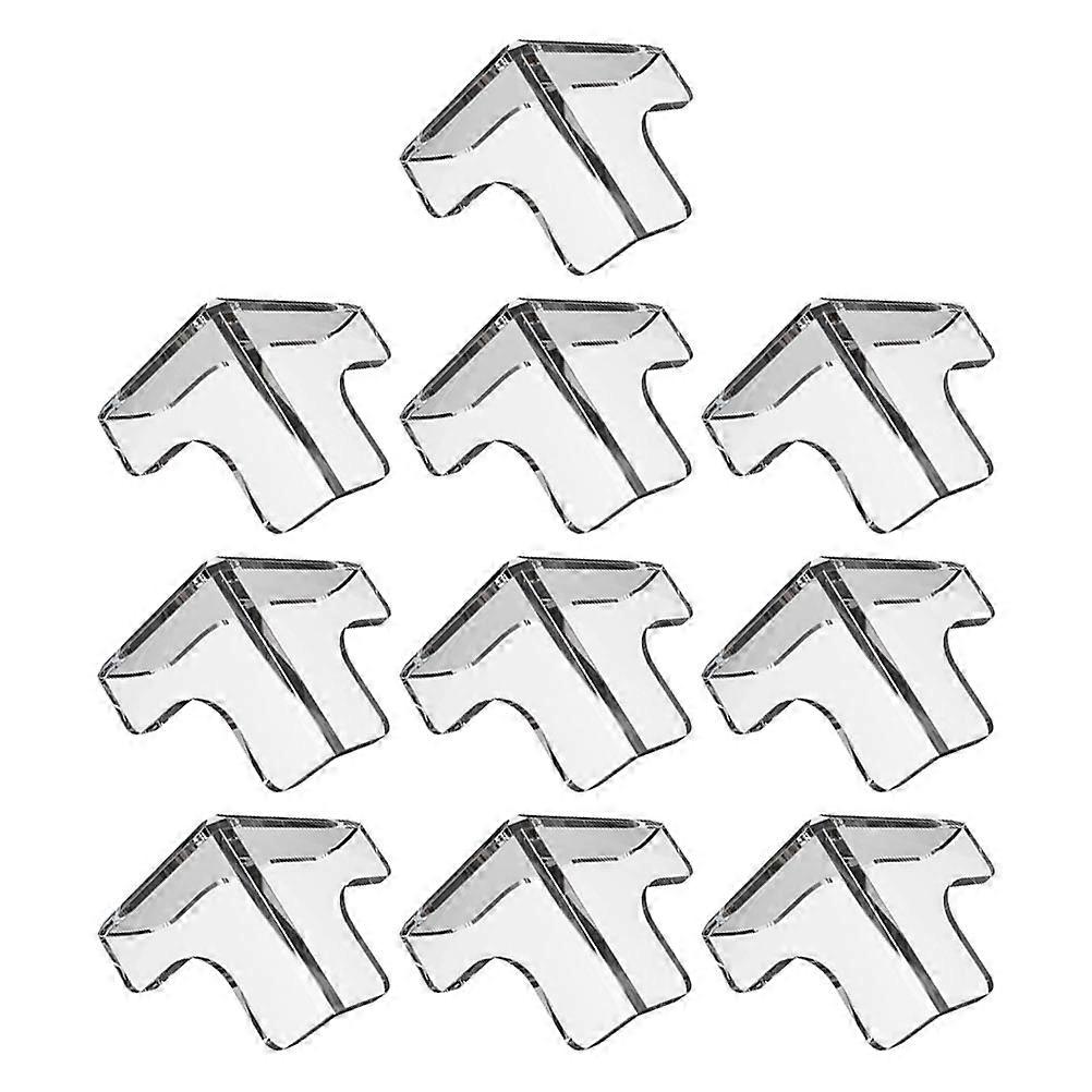 Transparent Edge Protector PVC Table Corner Guards for Baby Safety 10Pcs