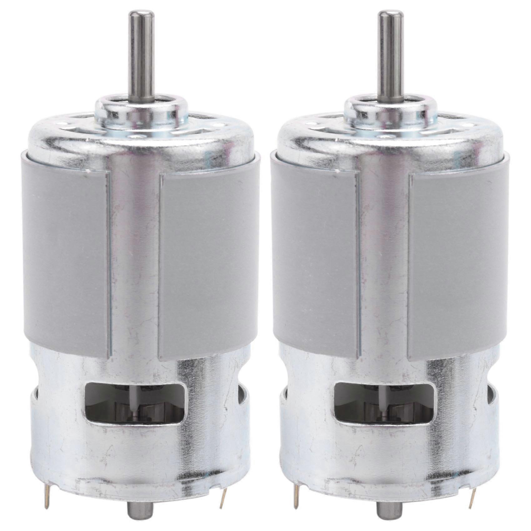 2X 775 DC 12V-36V 3500-9000RPM Motor Large Torque Ball Bearing High Power Low Noise