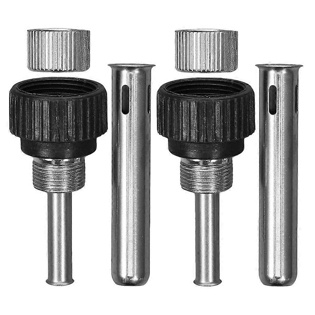 6pcs אביזרי ידית ברזל הלחמה 2 סטים החלפת חלקים שבורים התנגדות להלחמה שרוול ברזל אביזרי הלחמה