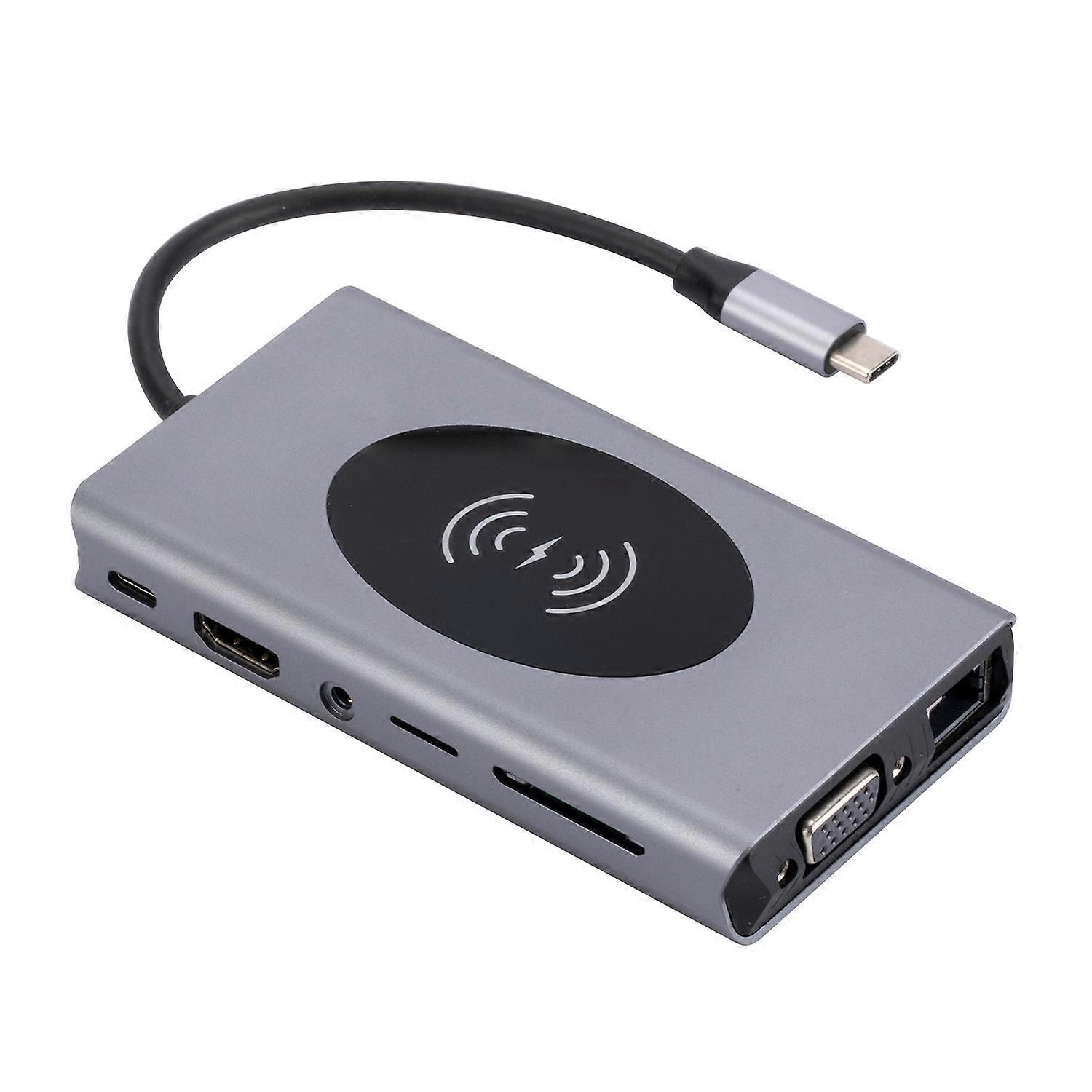 13 in 1 USB HUB Type-C Docking Station