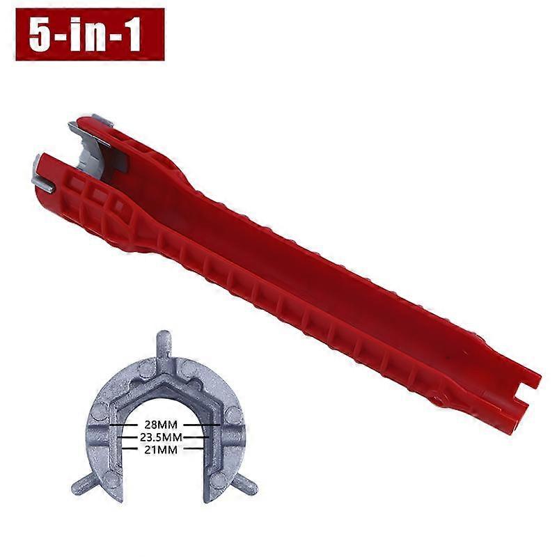24 in 1 Sink Faucet Wrench Multifunction Pipe Wrench Anti-Slip Handle Double Head Wrench For Kitchen Bathroom Water Pipe Repair