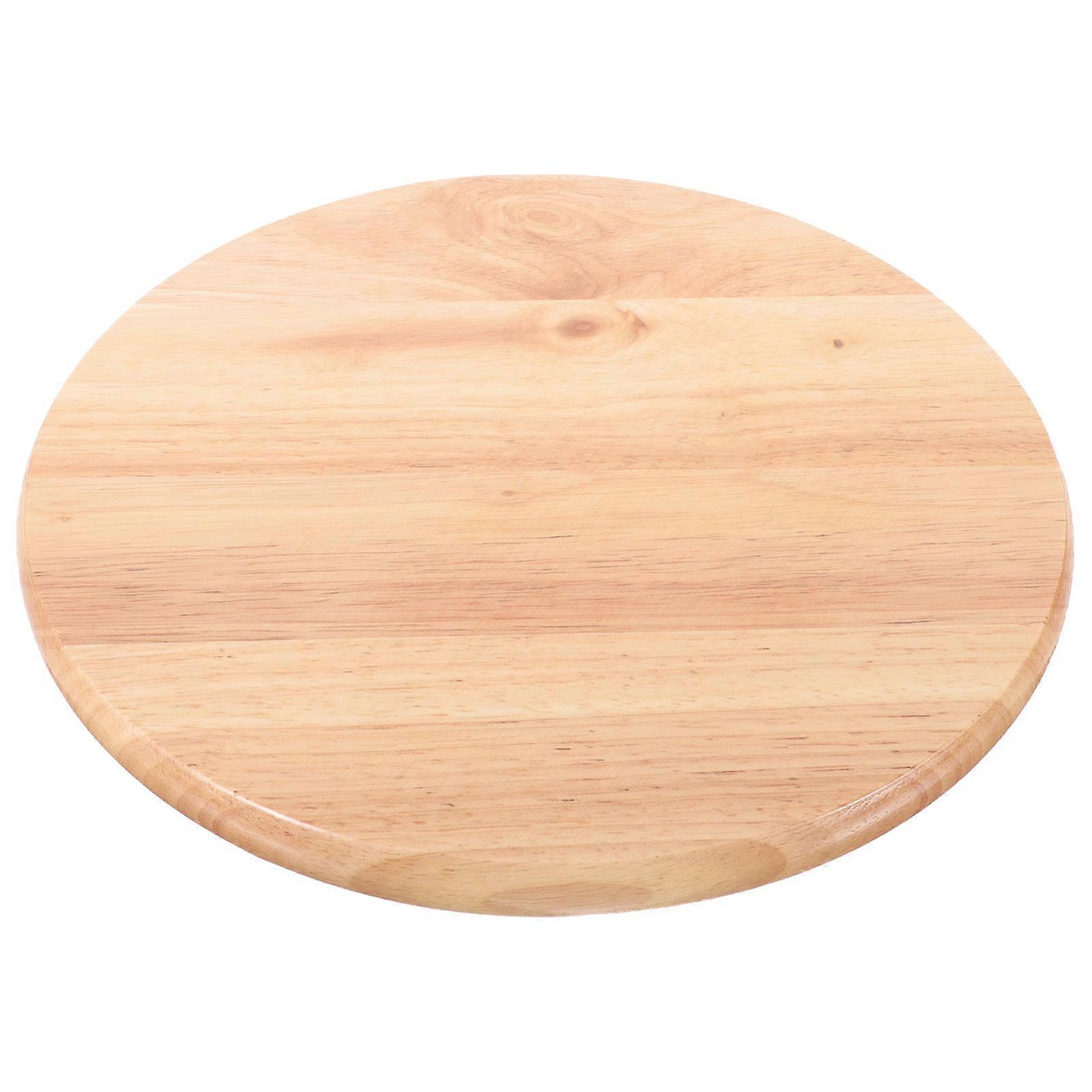 وسادة مقعد مقعد مستديرة غطاء براز خشبي كاكي 29.2x29.2 سم 1 قطعة