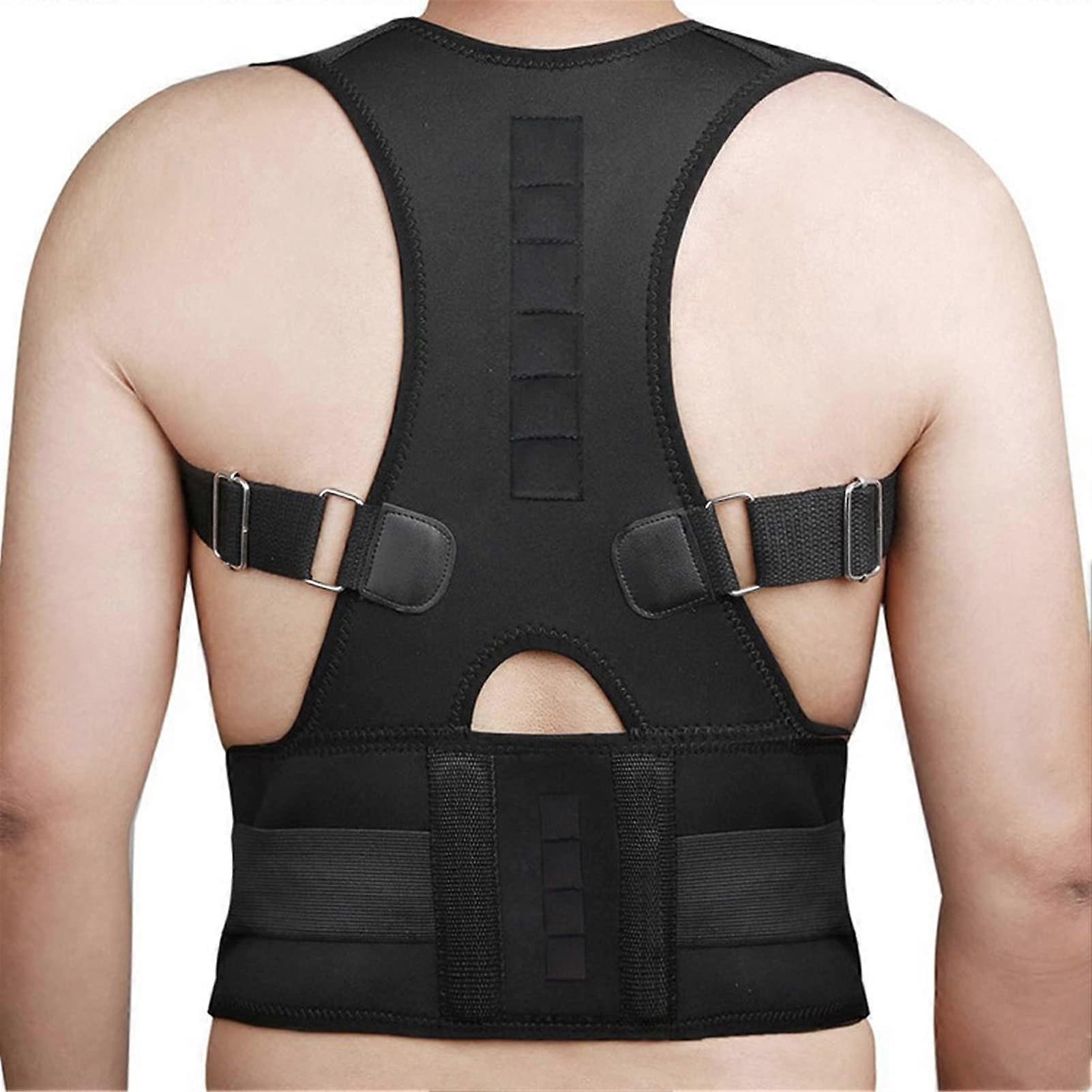 Posture Corrector Compression Back Support Belt for Sciatica, Herniated Disc, Scoliosis