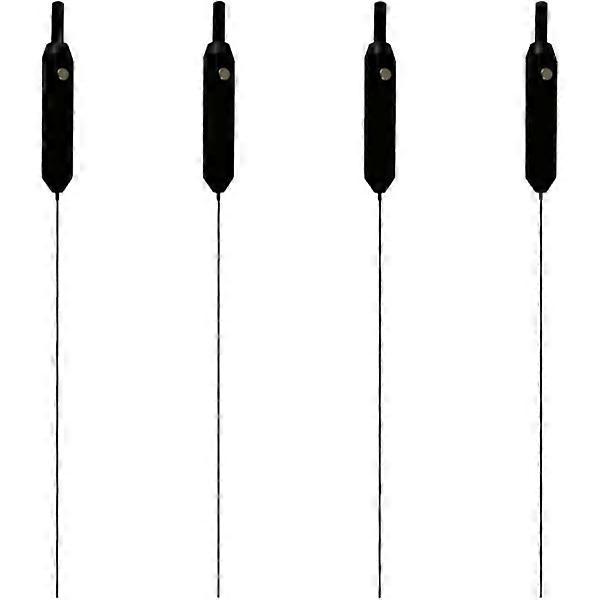 4 hearing aid cleaning brushes, multi-functional kit, black