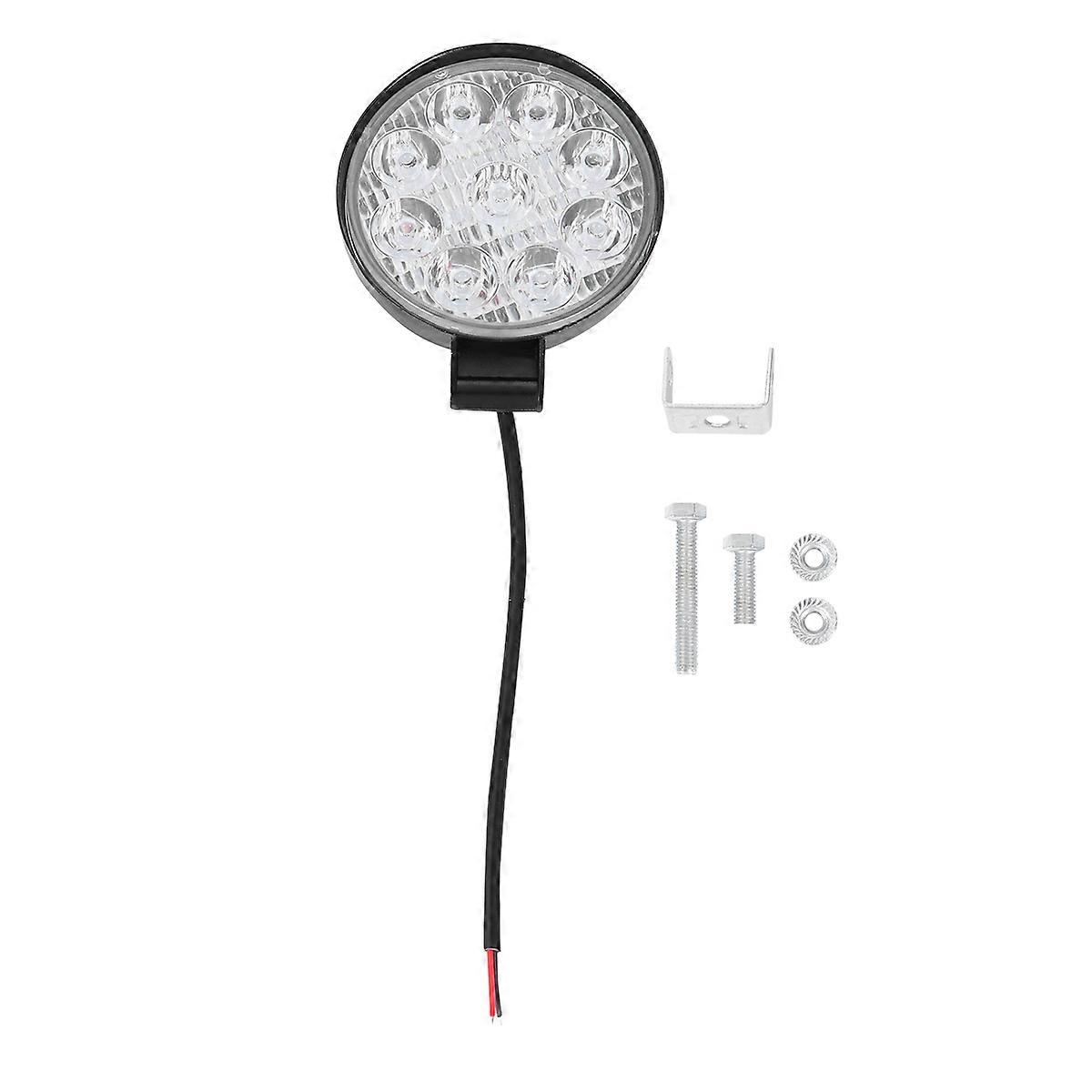 Compact Work Light Mini Round Spotlight for Cars, Trucks, ATVs, and Heavy Machinery with Efficient Heat Dissipation and Easy Installation