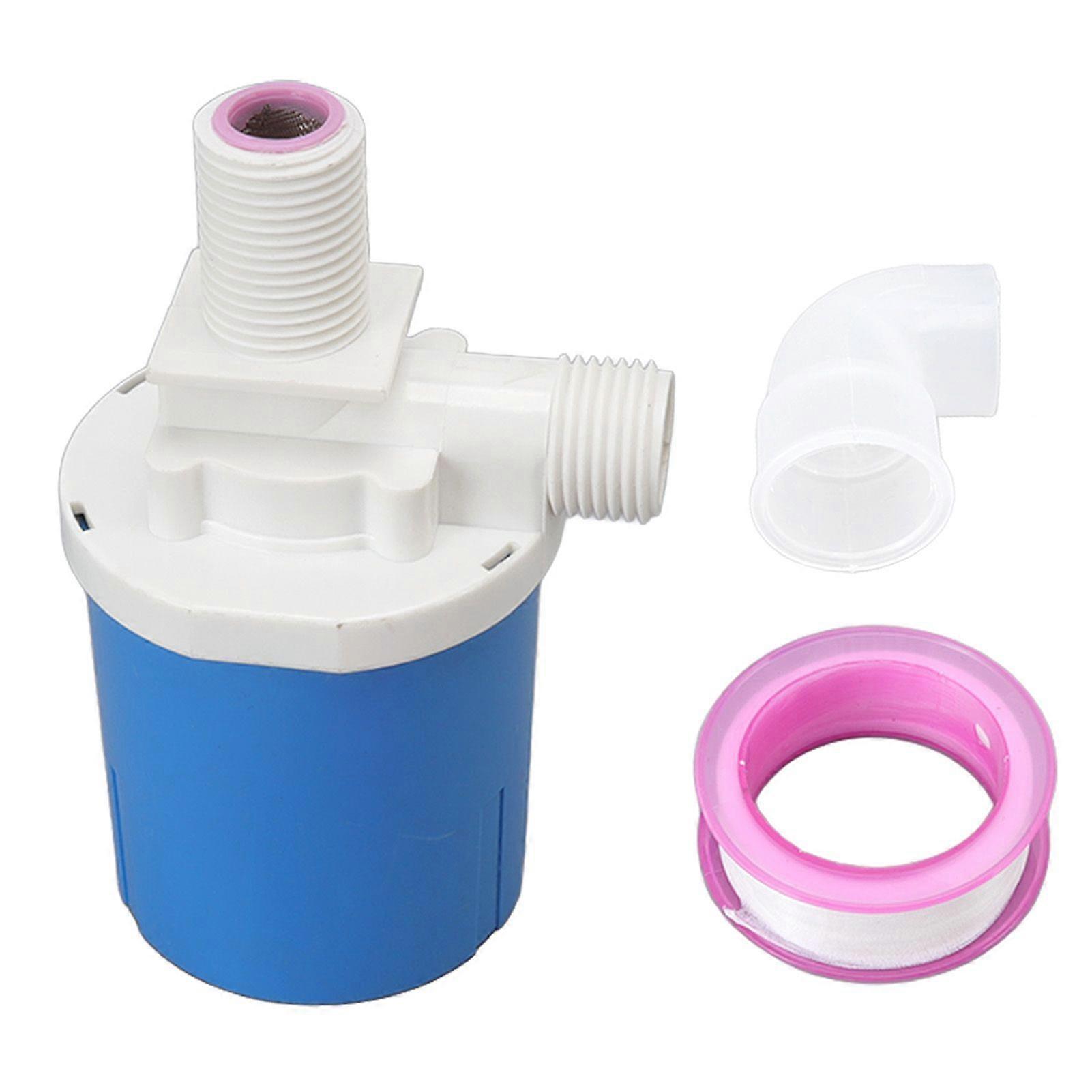 Automatic Float Valve Plastic Compact Leakage Proof Inner Water Level Control Valve for Water Tank G3/4 Built in Top Entry