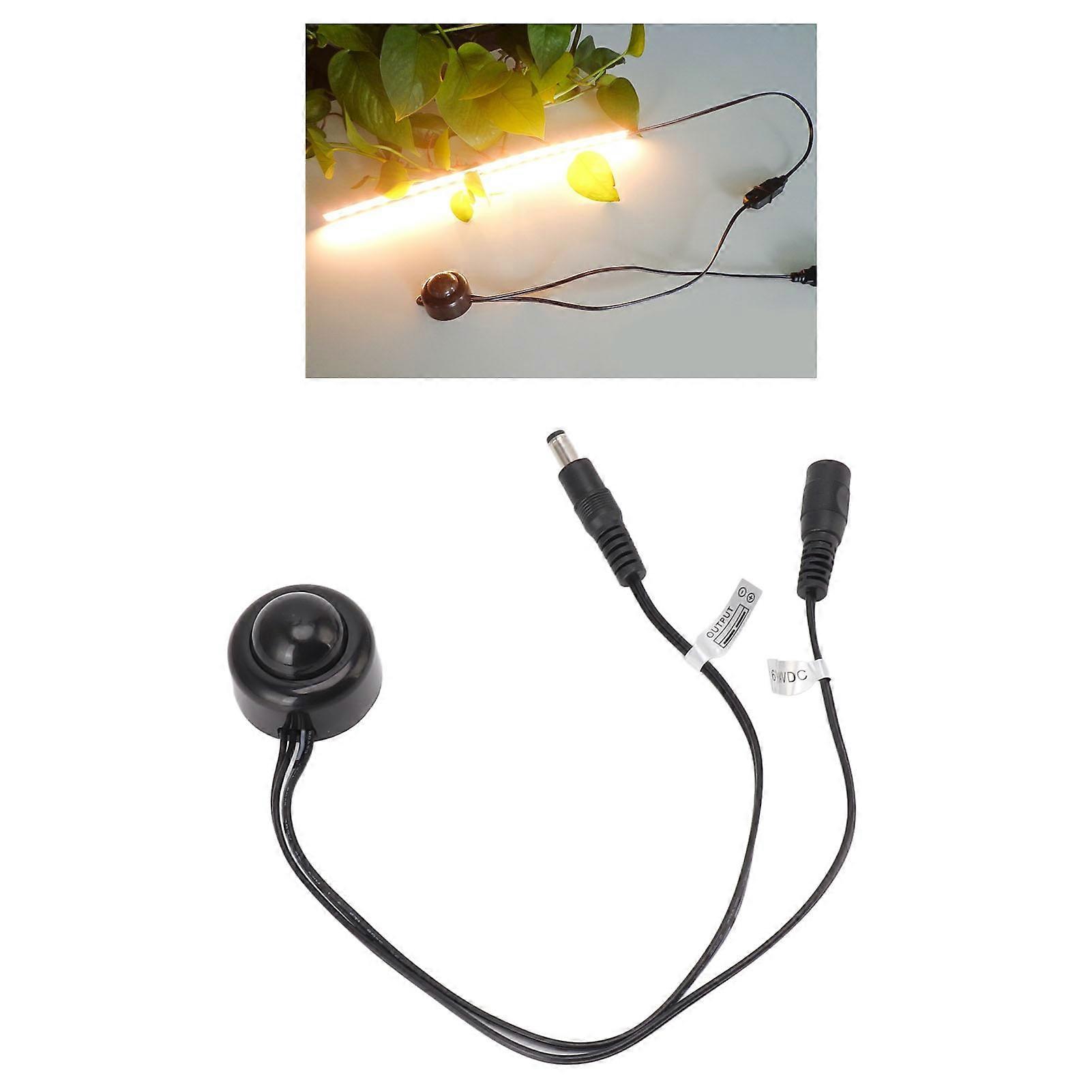 Motion Activated Sensor Detector Switch for Cabinet Light PIR Infrared Motion Sensing Switch DC6‑24V 