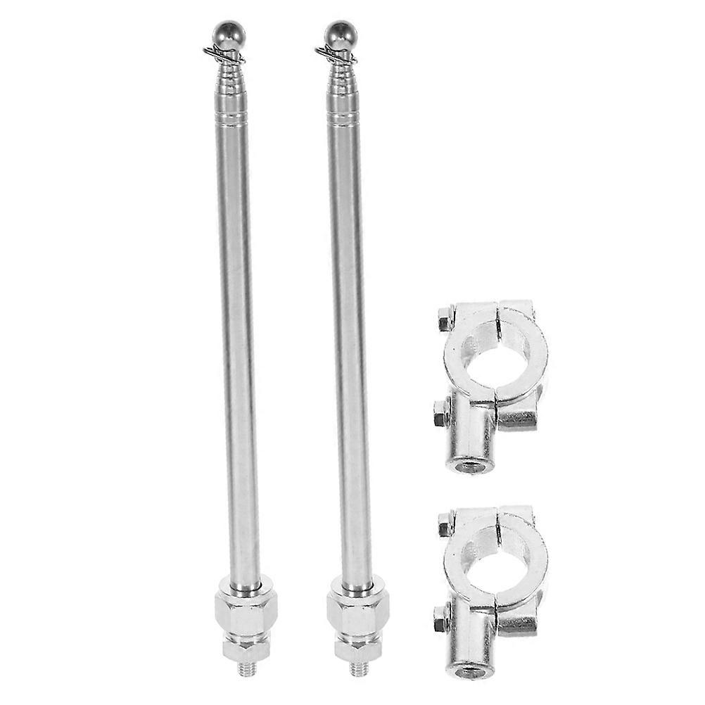 It seems like you're referring to a product listing for **"2pcs Telescopic Motorcycle Flag Poles – Durable Tail Flag Mounts for Bikes, Easy Setup &