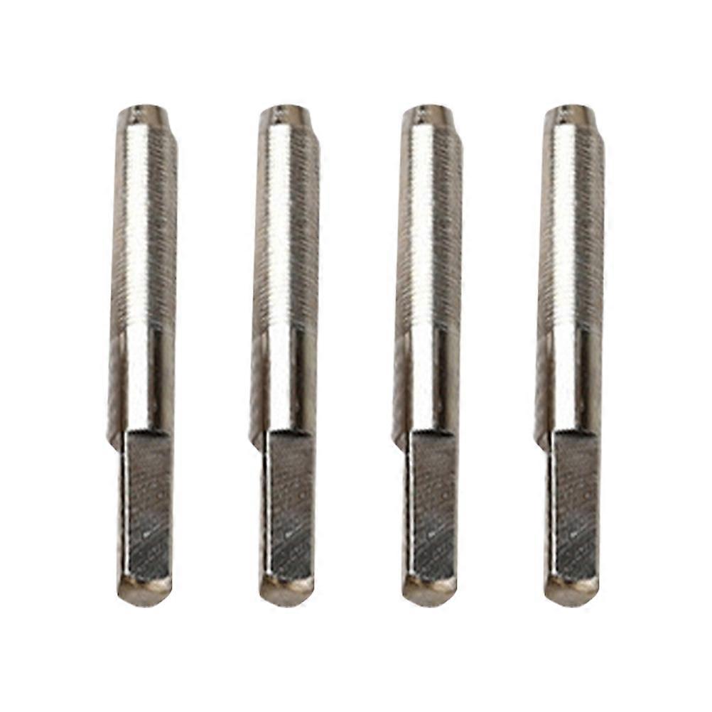 Stainless Steel Lyre Harp Pegs for Instrument Silver Color 4pcs