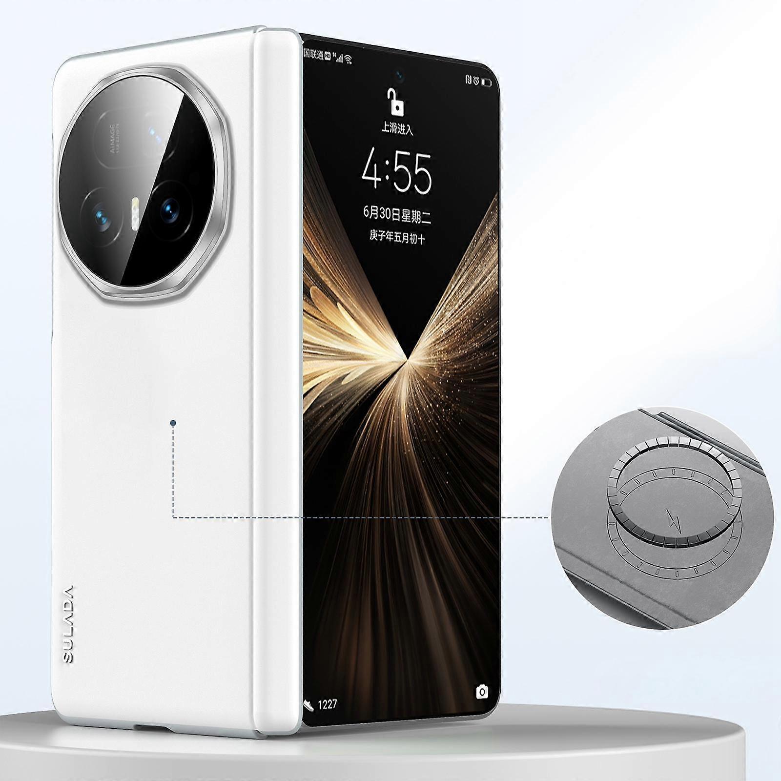 SULADA Skin Feel Liquid Leather Shockproof Phone Case