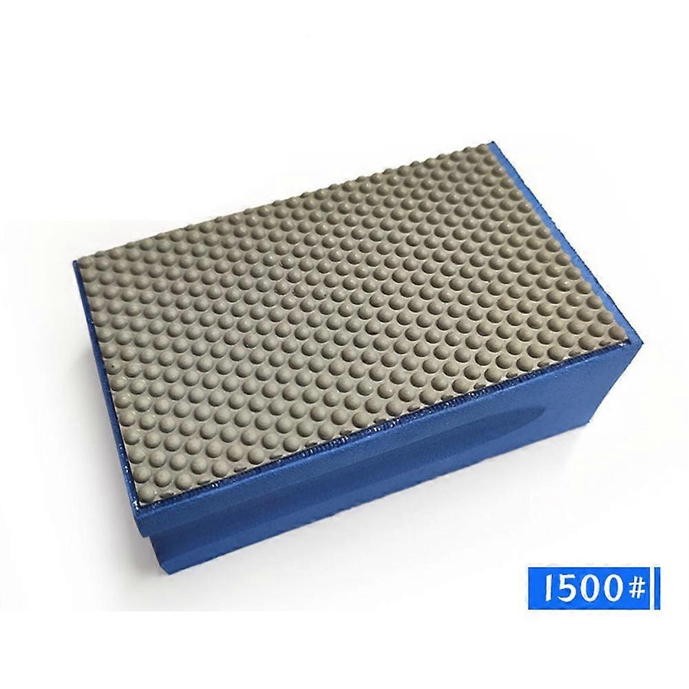 90*55mm 800/1500/3500 Grit Foam Backed Glass Polishing Pad Stone Ceramic Tile Grinding Diamond Abrasive Tool