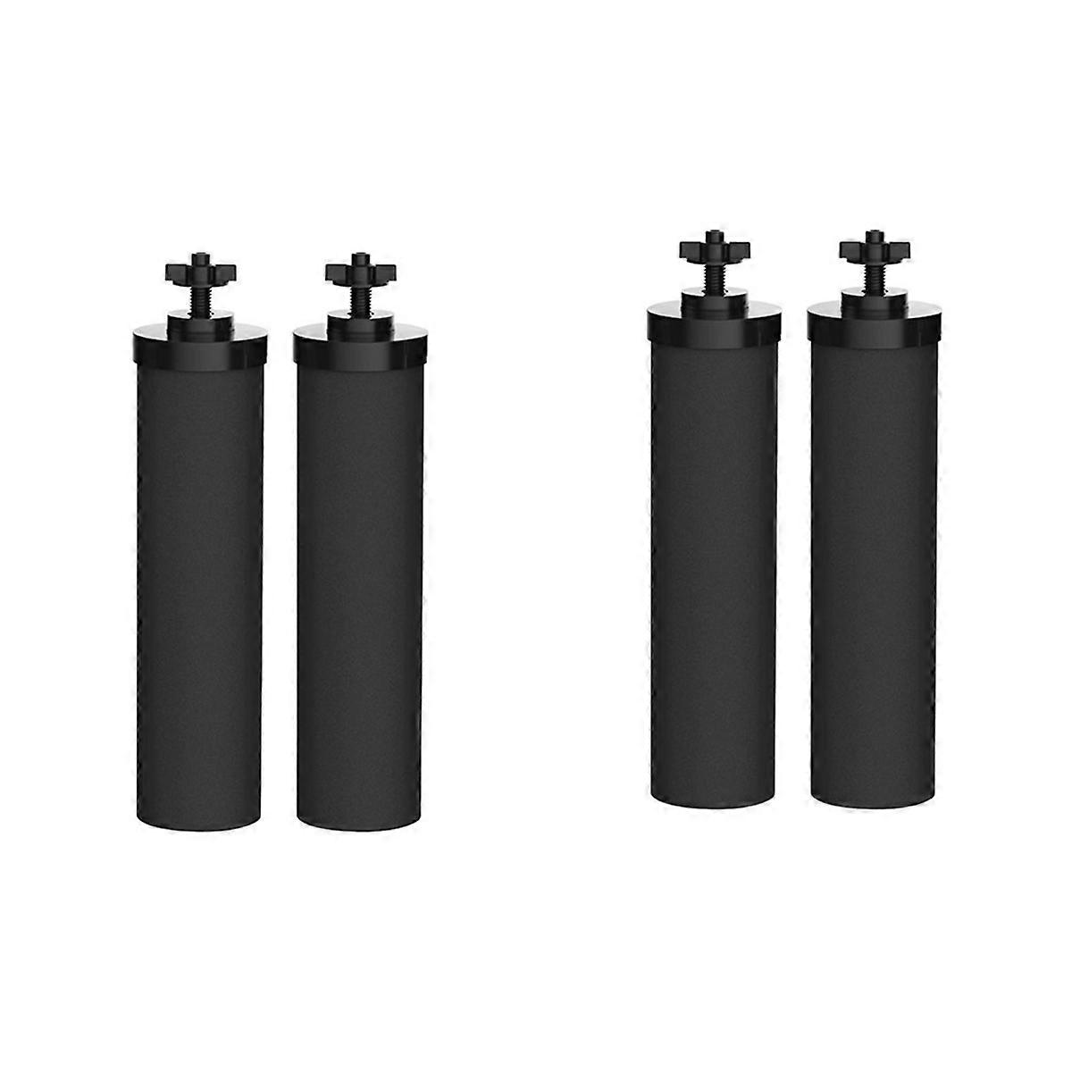 4X Premium Water Filter Elements for Countertop Water Purification System Compared to Part for