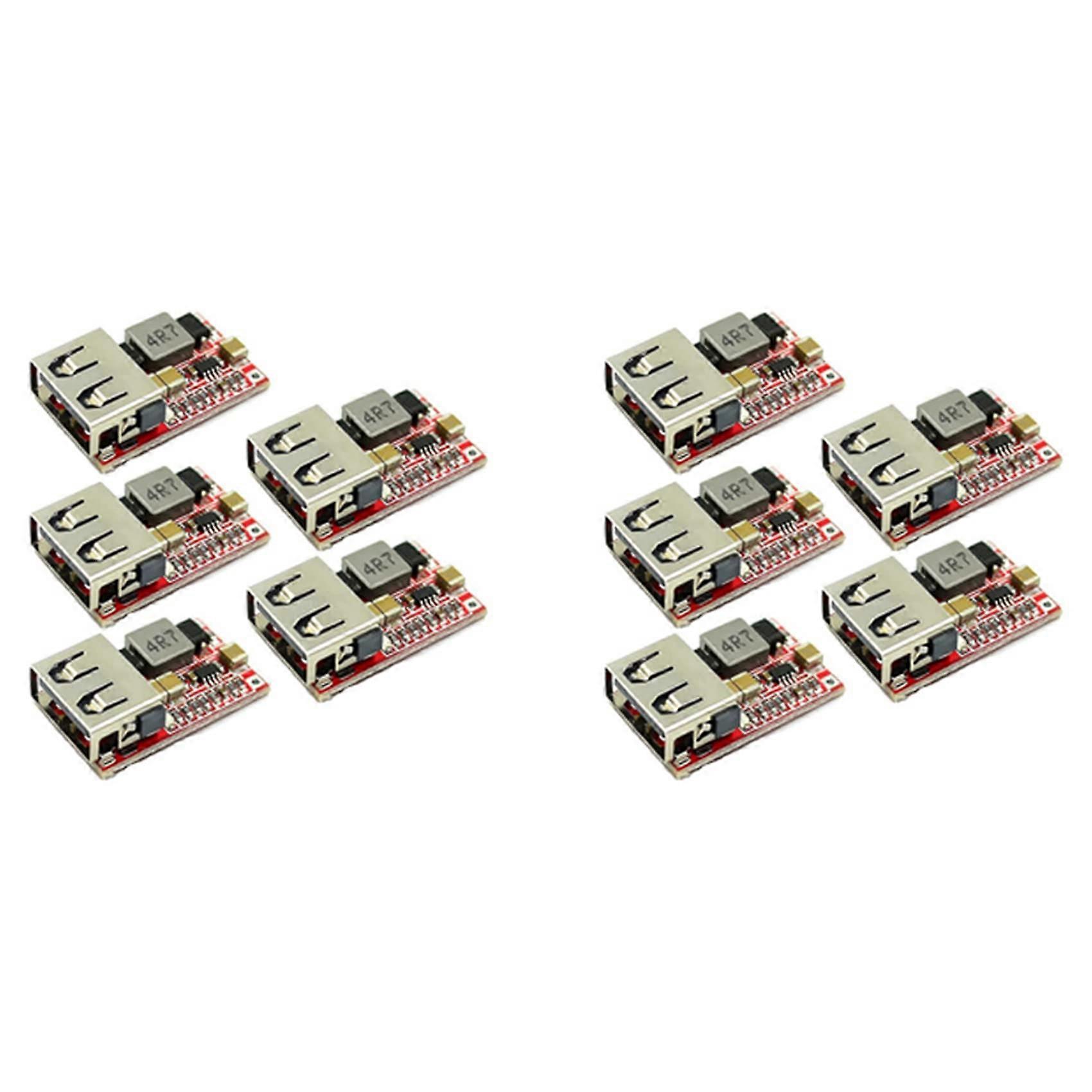 DCDC Converter Car USB Charger Module 624V 12V 24V to 5V 3A Voltage Regulator Power Supply Module Pack of 10