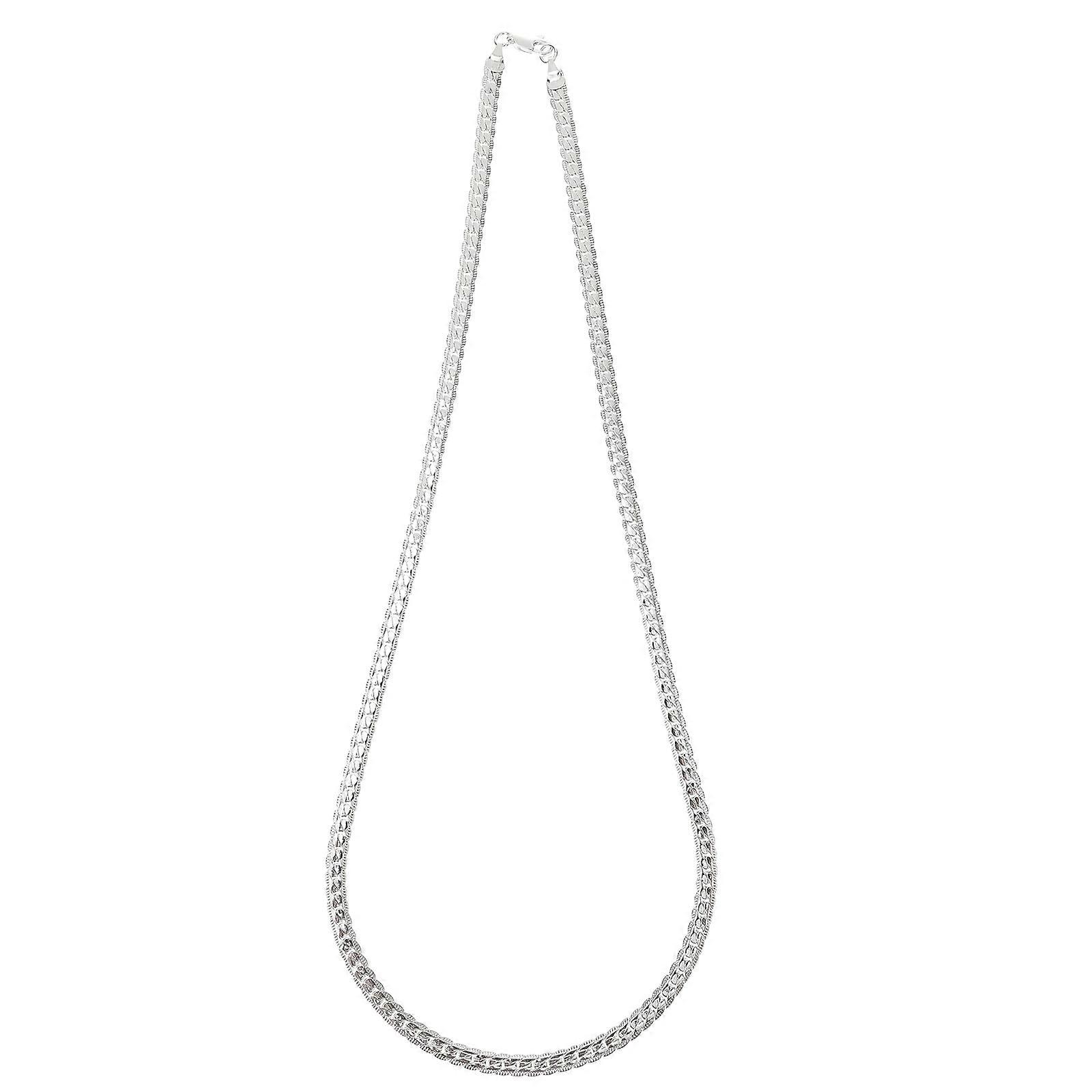 Necklace with Silver Copper Chain for Decor Lightweight and Smooth Edges 1 Piece
