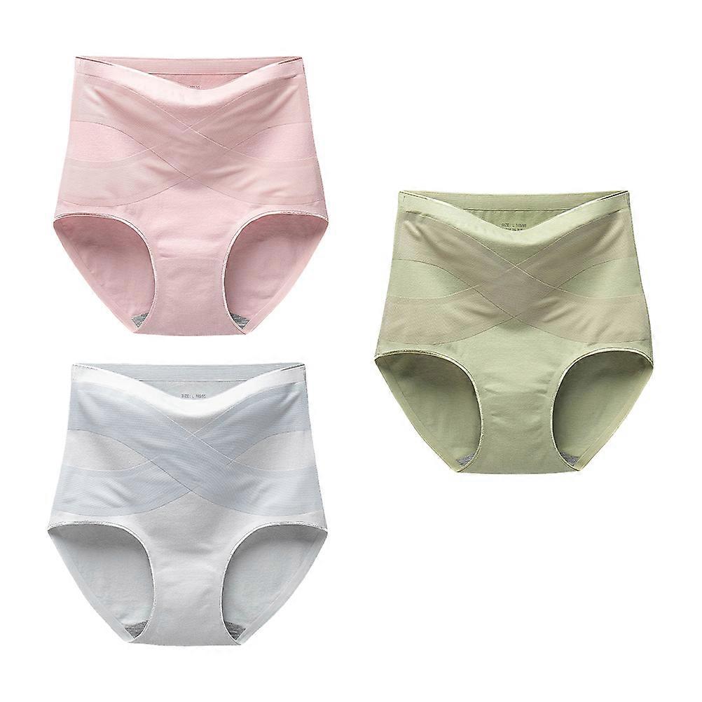 Women Underwear, Elastic Briefs with Abdomen Support for All Seasons,