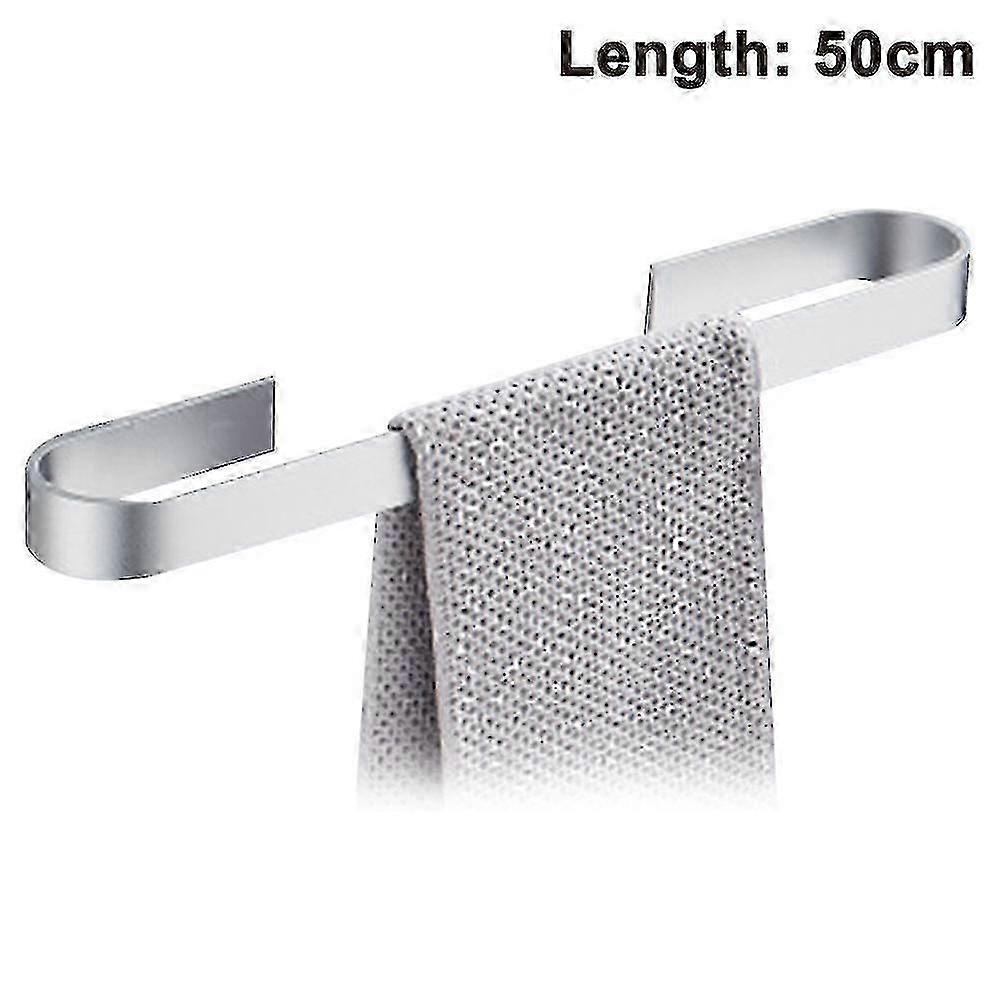 Towel Rail Towel Holder Bath Towel Rail Without Drilling 40/50 Cm For Bath, Bathroom, Kitchen Easy Assembly Without Towels