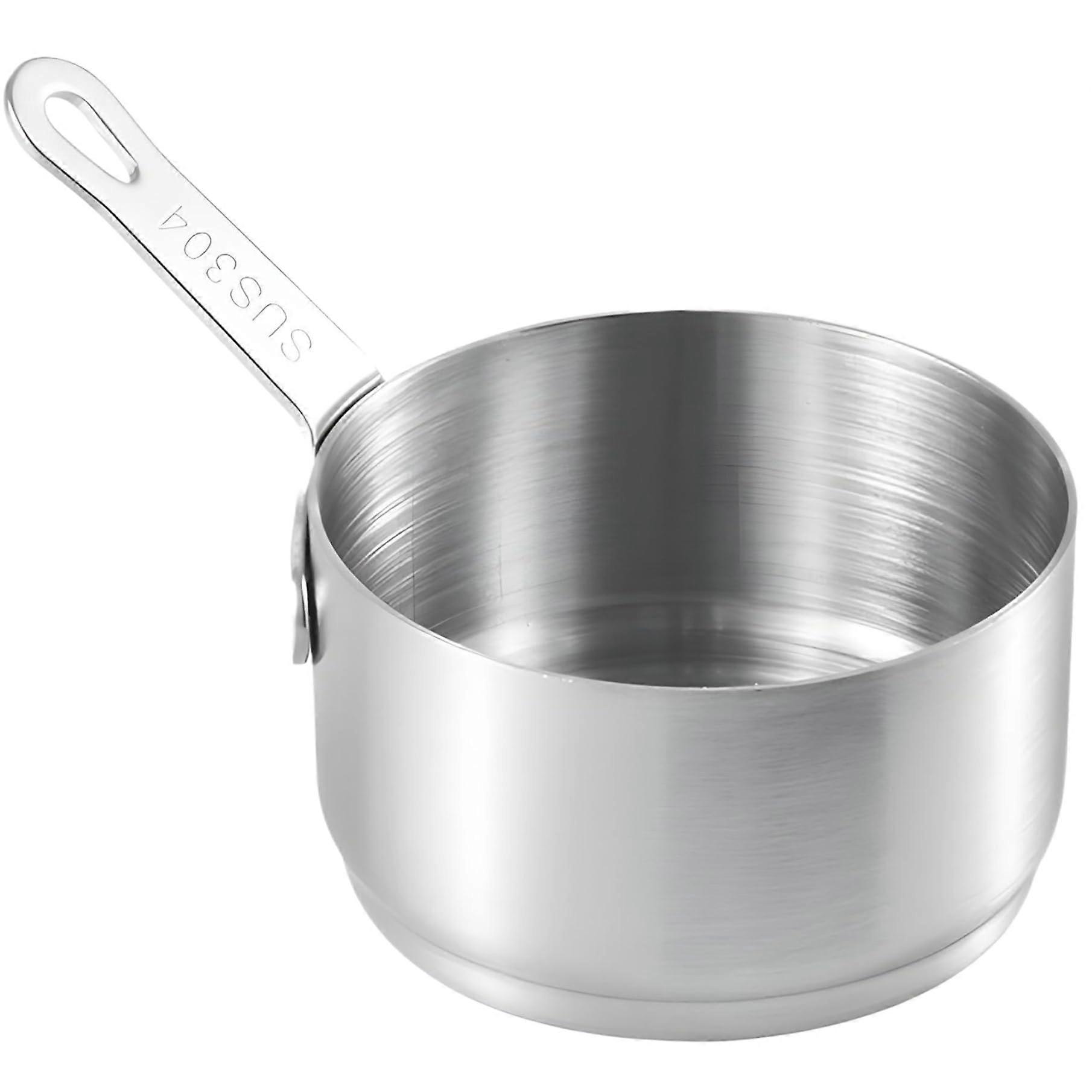 Mini Sauce Pan 60 ml Stainless Steel Sauce Pan Non Stick Small Pot Hanging Mini Pot with Handle