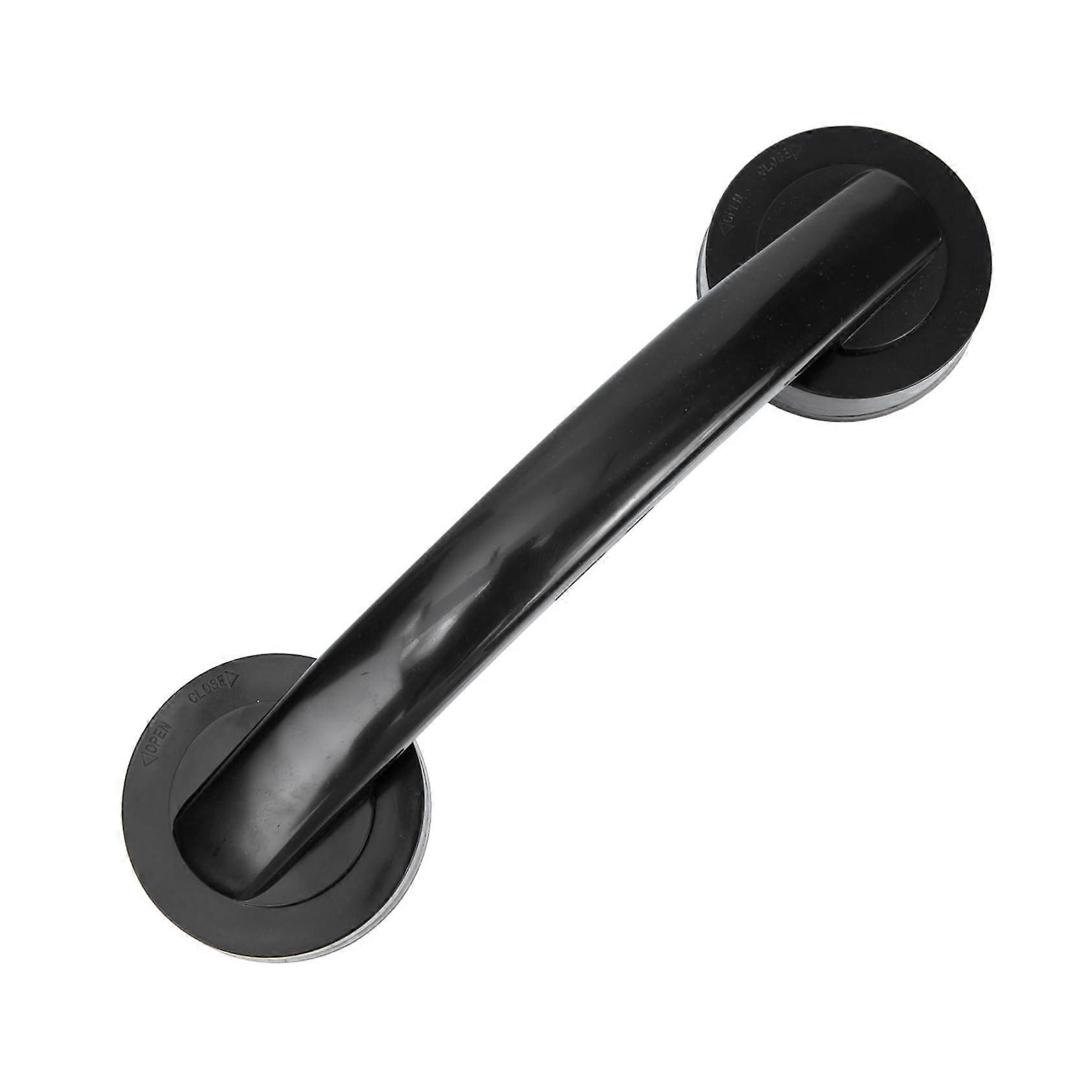 Self-Adhesive Bathroom Suction Handles Pack of 2, Durable Balance Bar for Door and Drawer, Easy Install, White