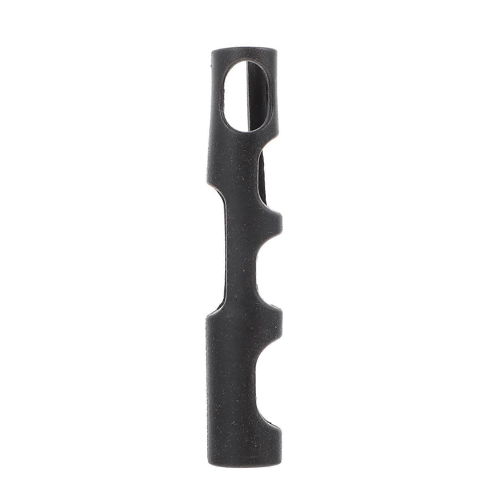 Bow Straightener for Violin Use Made of Rubber Black Reliable Quality Scientific Design 1pc