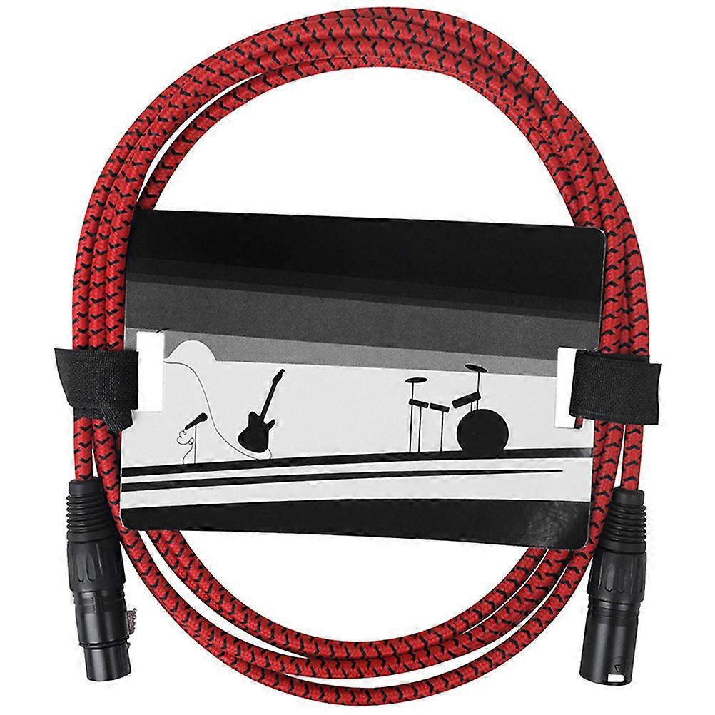 XLR Audio Cable For Microphone Featuring 3 Meter Length And Noise Reduction Technology For Optimal Performance 1Pack